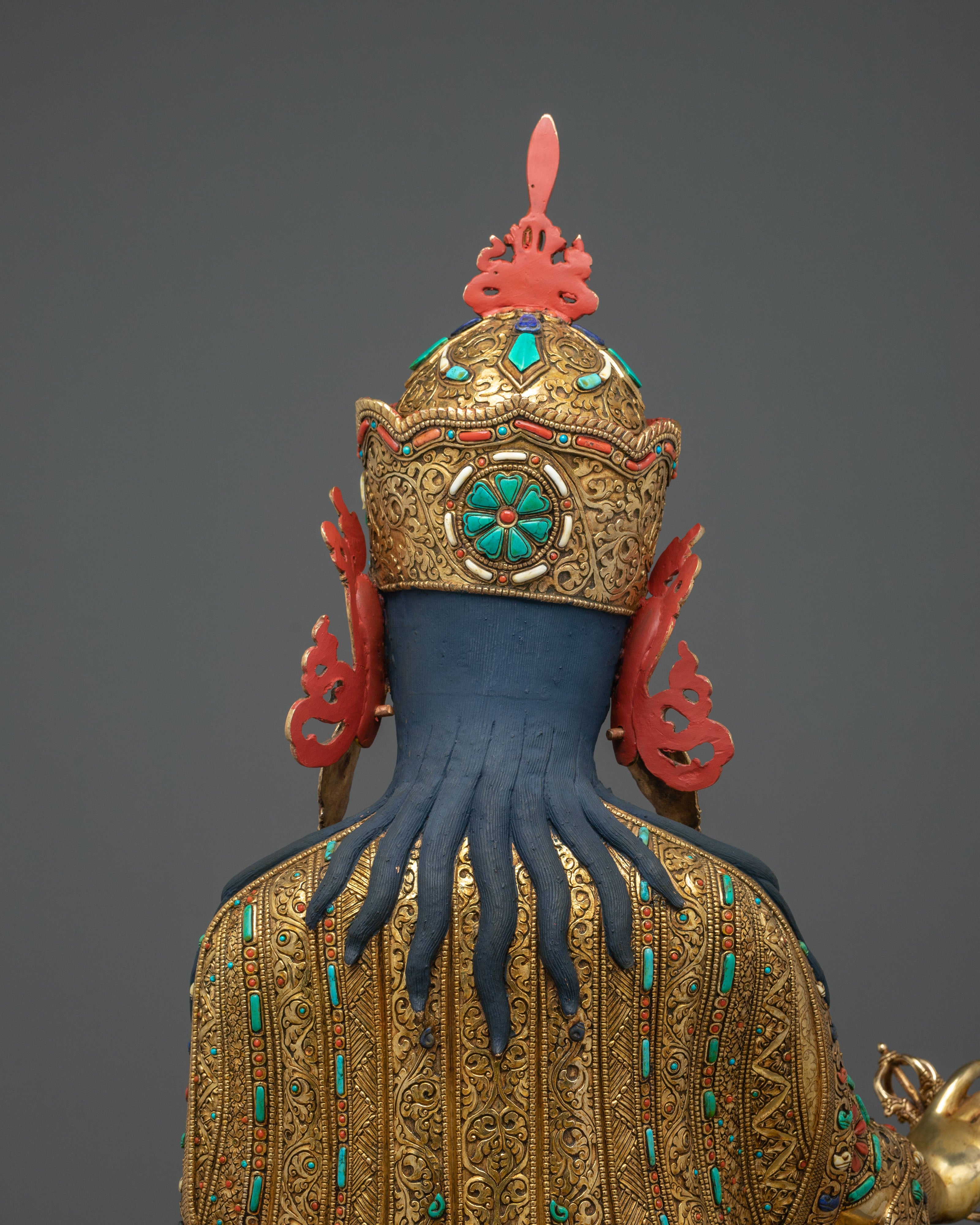 Guru Rinpoche Statue of Spiritual Learning | Home Decor