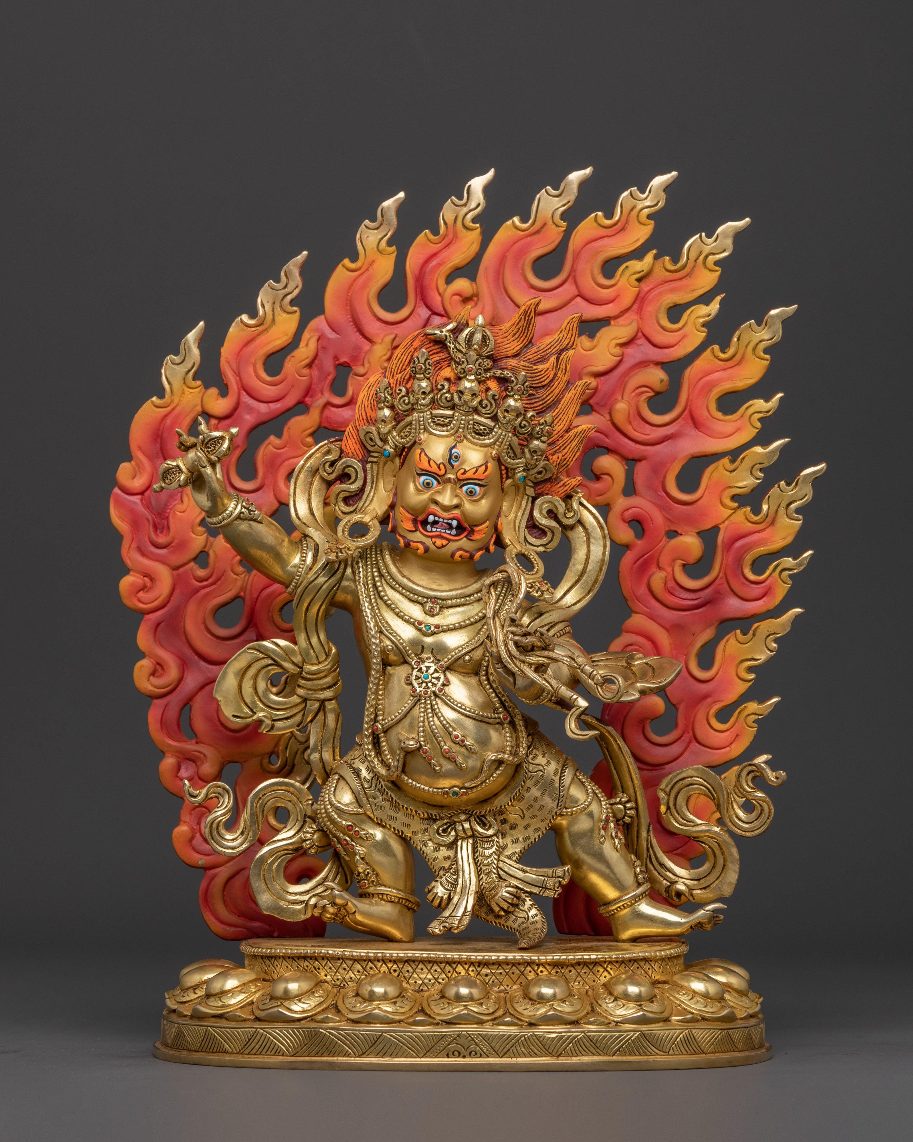 Vajrapani Statue Thunderbolt Bearer Guardian