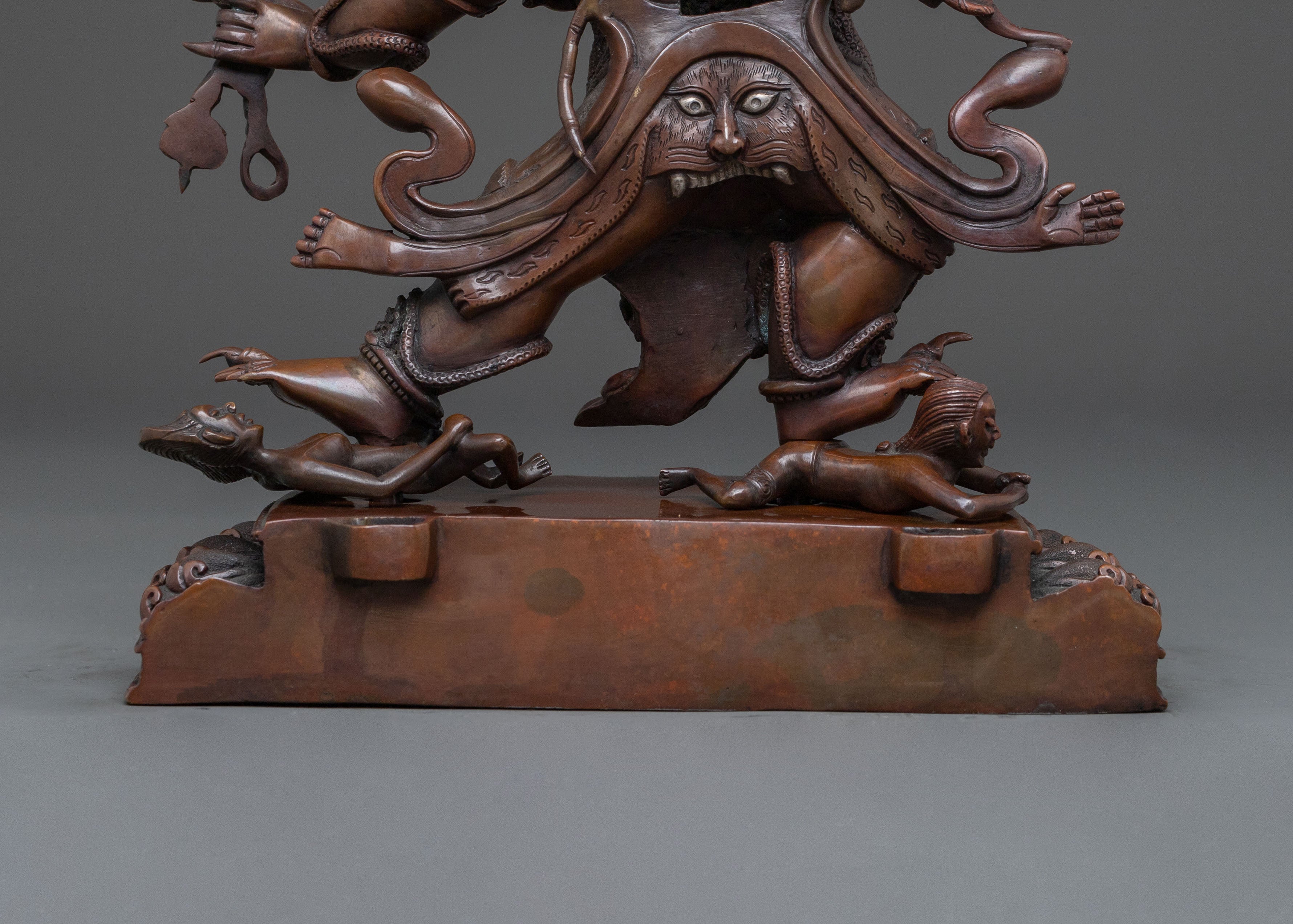 Dandapani Sacred Statue | Oxidized Copper Body