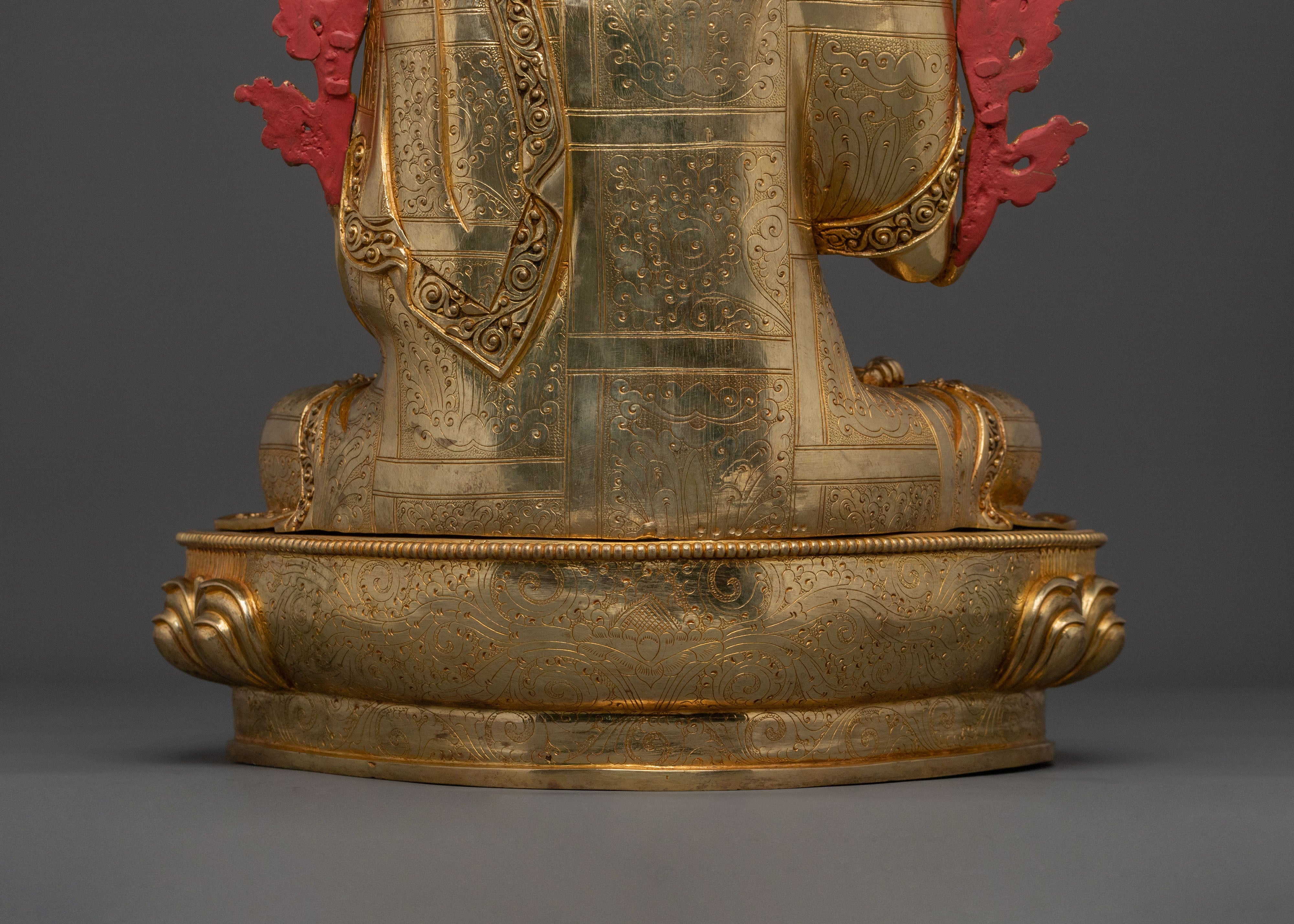 Tsongkhapa Sacred Statue | Tibetan Buddhist Master