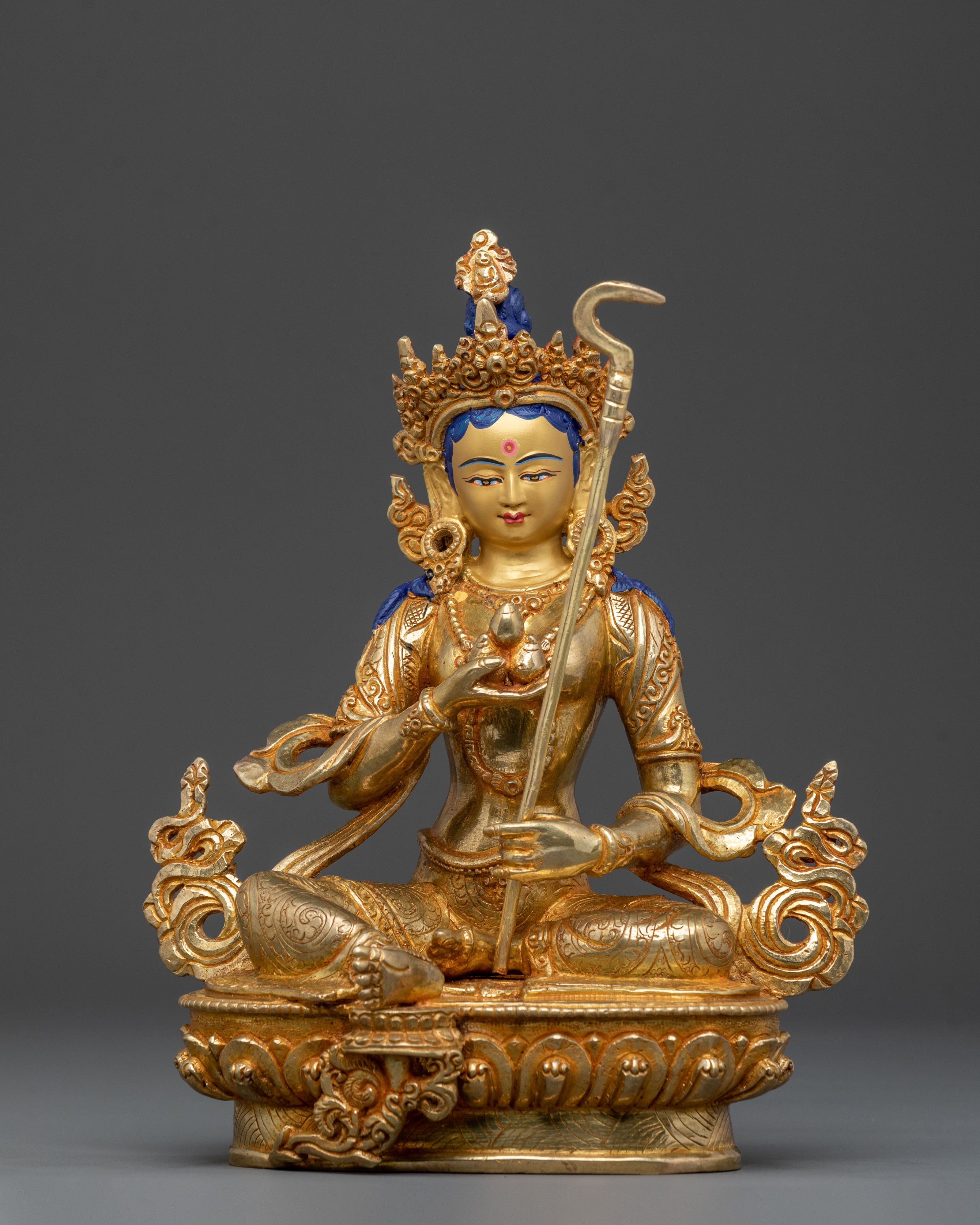 21 Tara: Handcrafted 24K Gold Gilded Statue Set