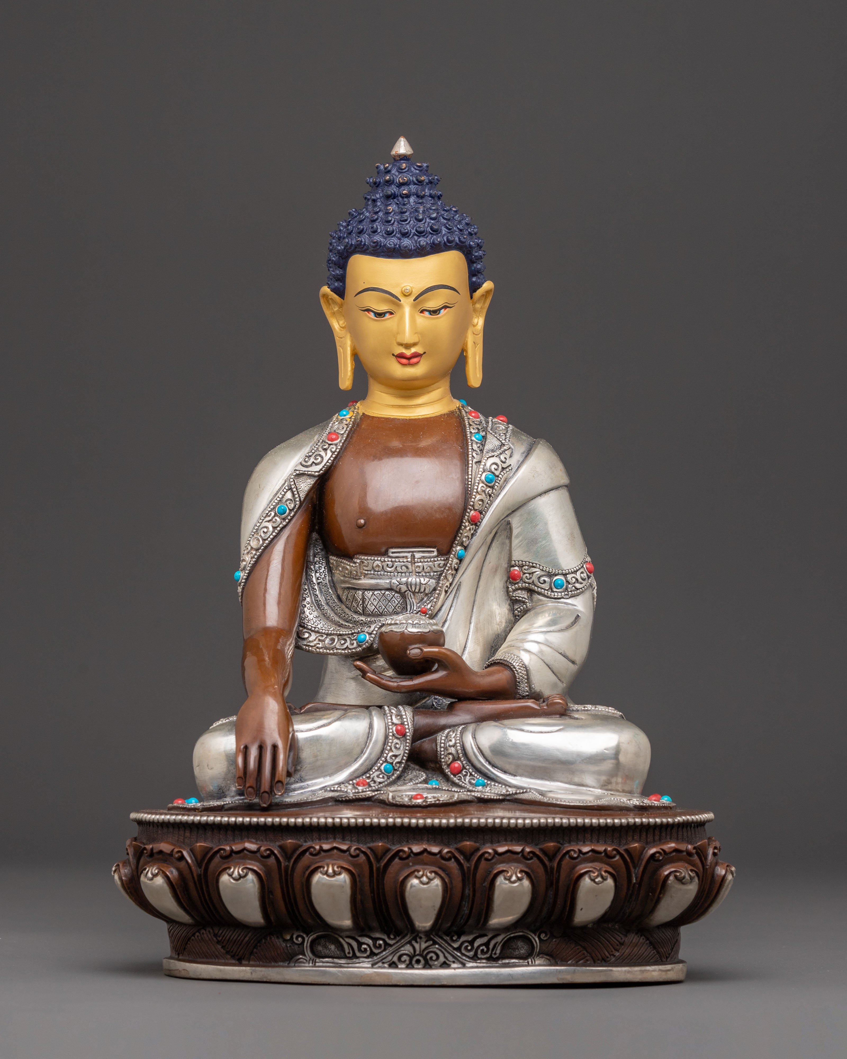 Handmade Radiant Artwork of Buddha Shakyamuni | Historical Gautama Buddha
