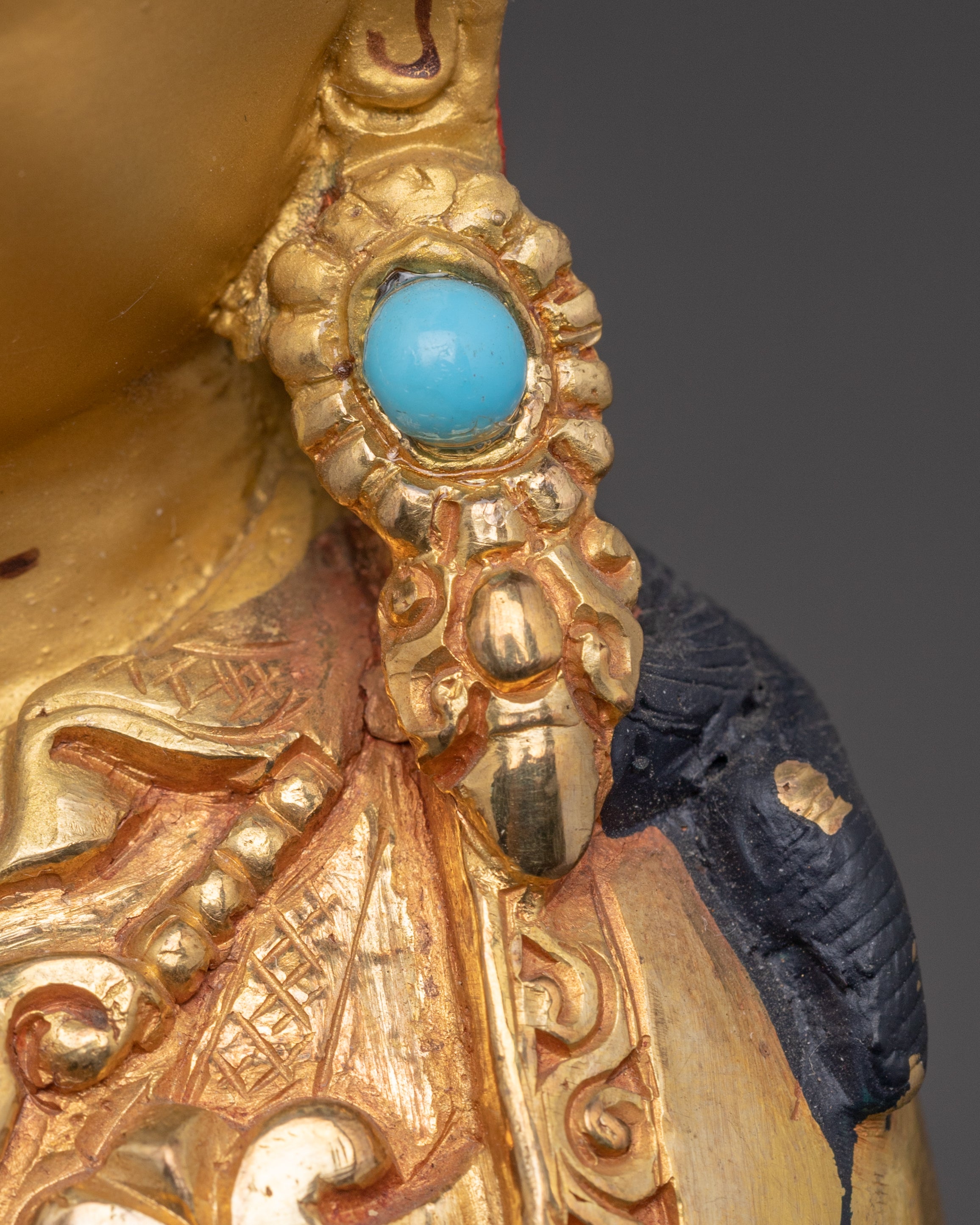 Handcrafted Guru Rinpoche Artwork | Lotus-Born Master