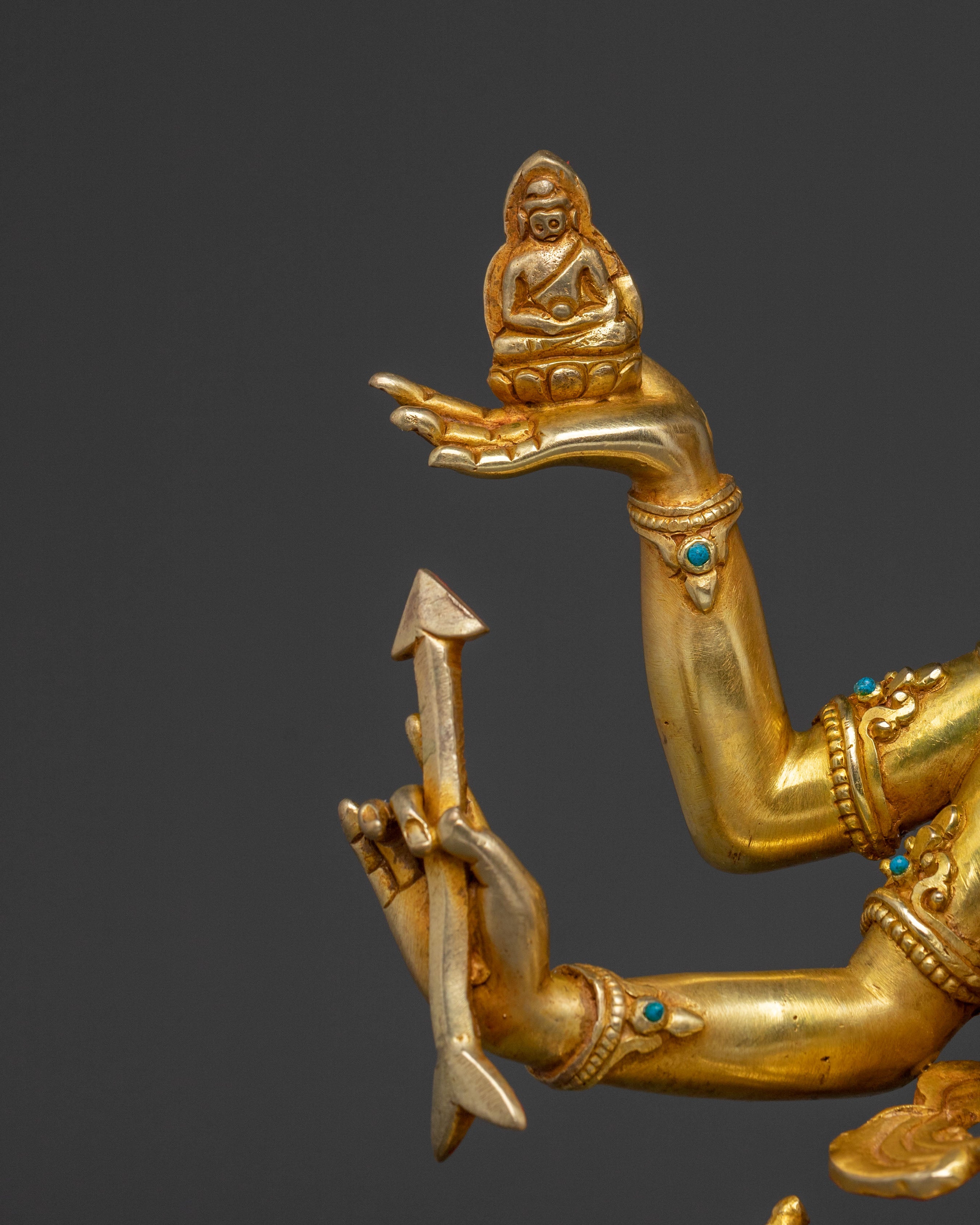 Namgyalma Sacred Golden Statue | Buddhist Goddess