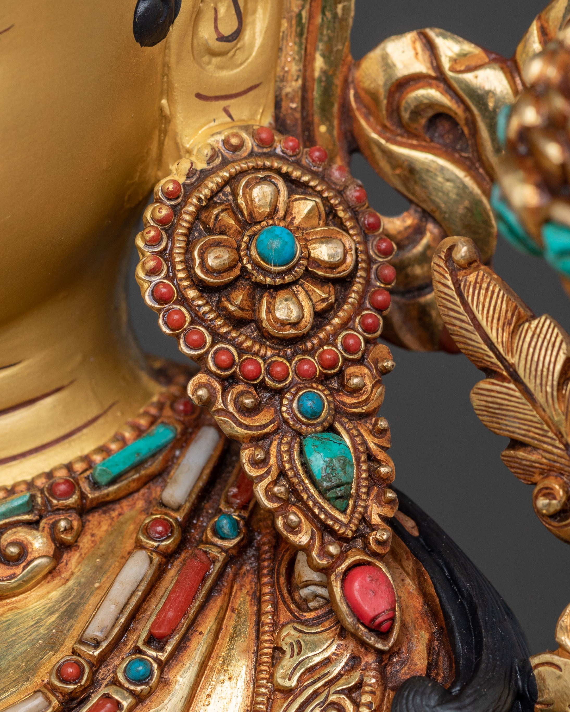 Goddess Green Tara Statue | Meditation Altar Decor