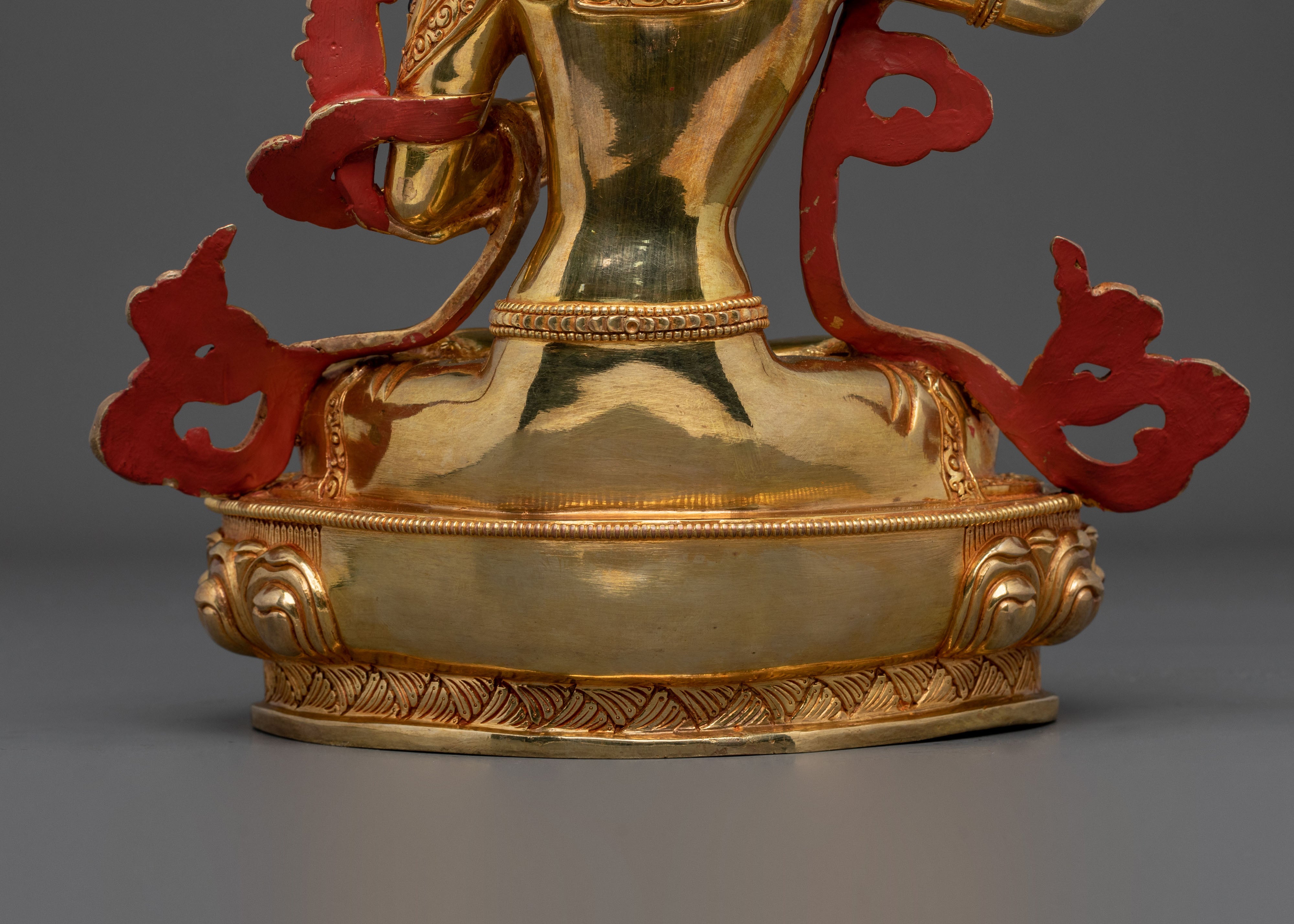 Handmade Manjughoṣa Statue | Tibetan Wisdom Deity