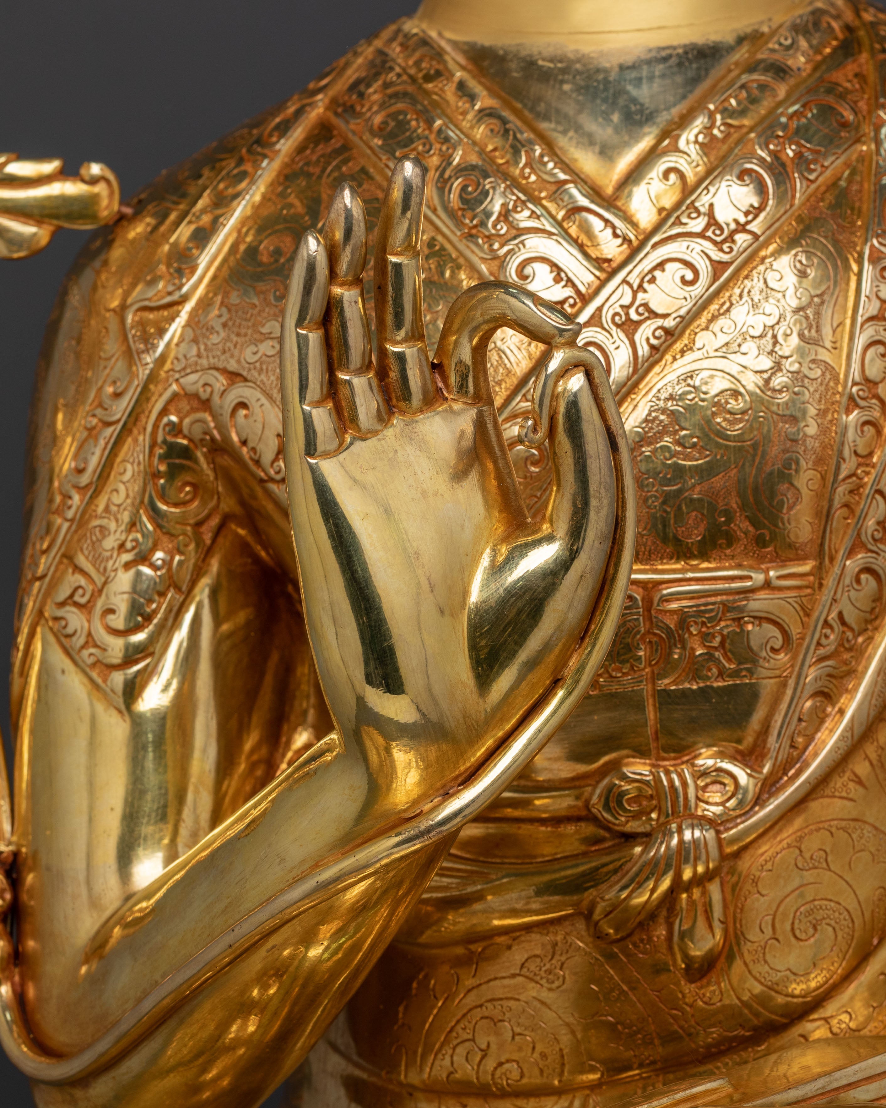 Tsongkhapa Sculpture | Tibetan Buddhist Master