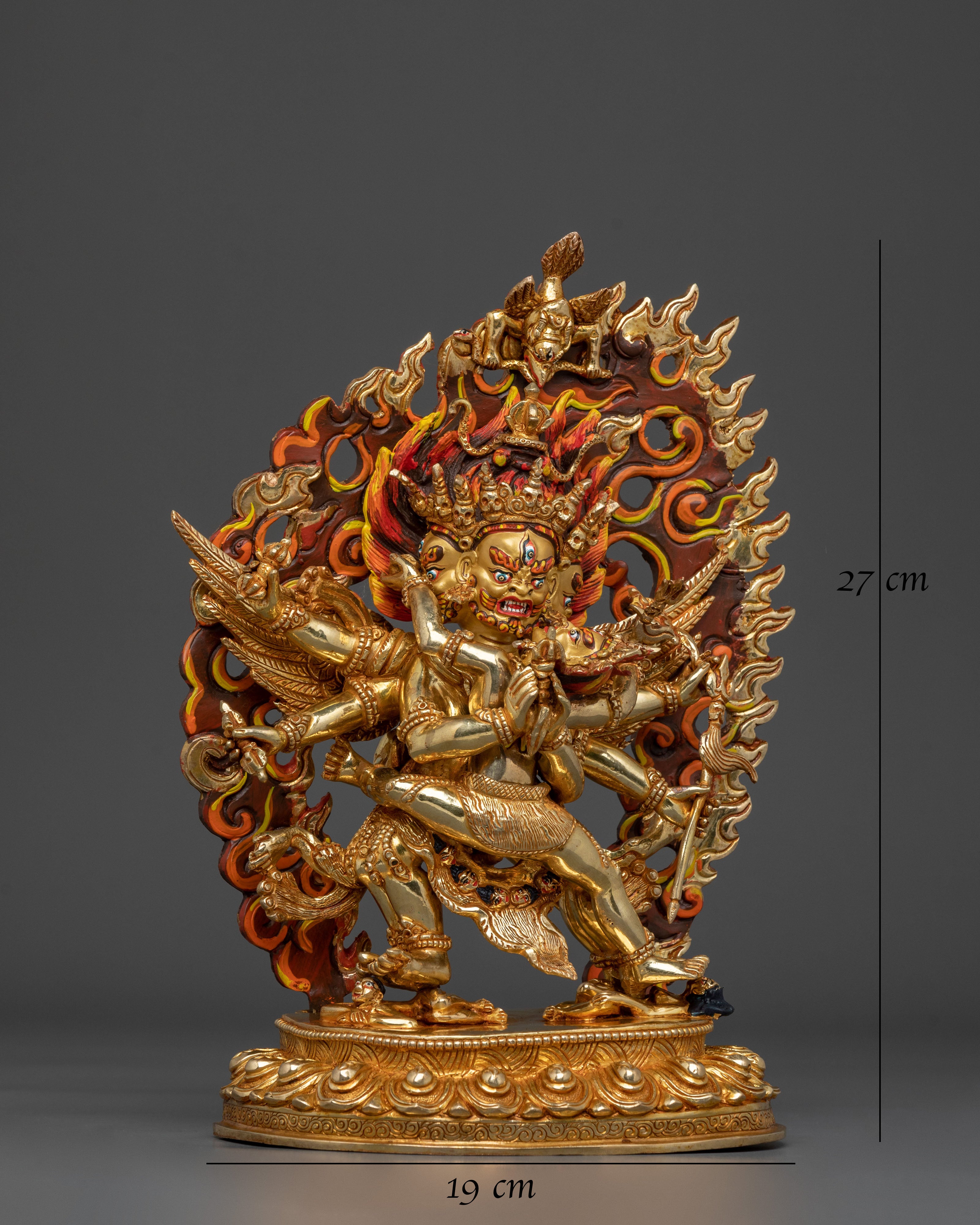 Vajrakilaya Vajra Dagger Deity Statue