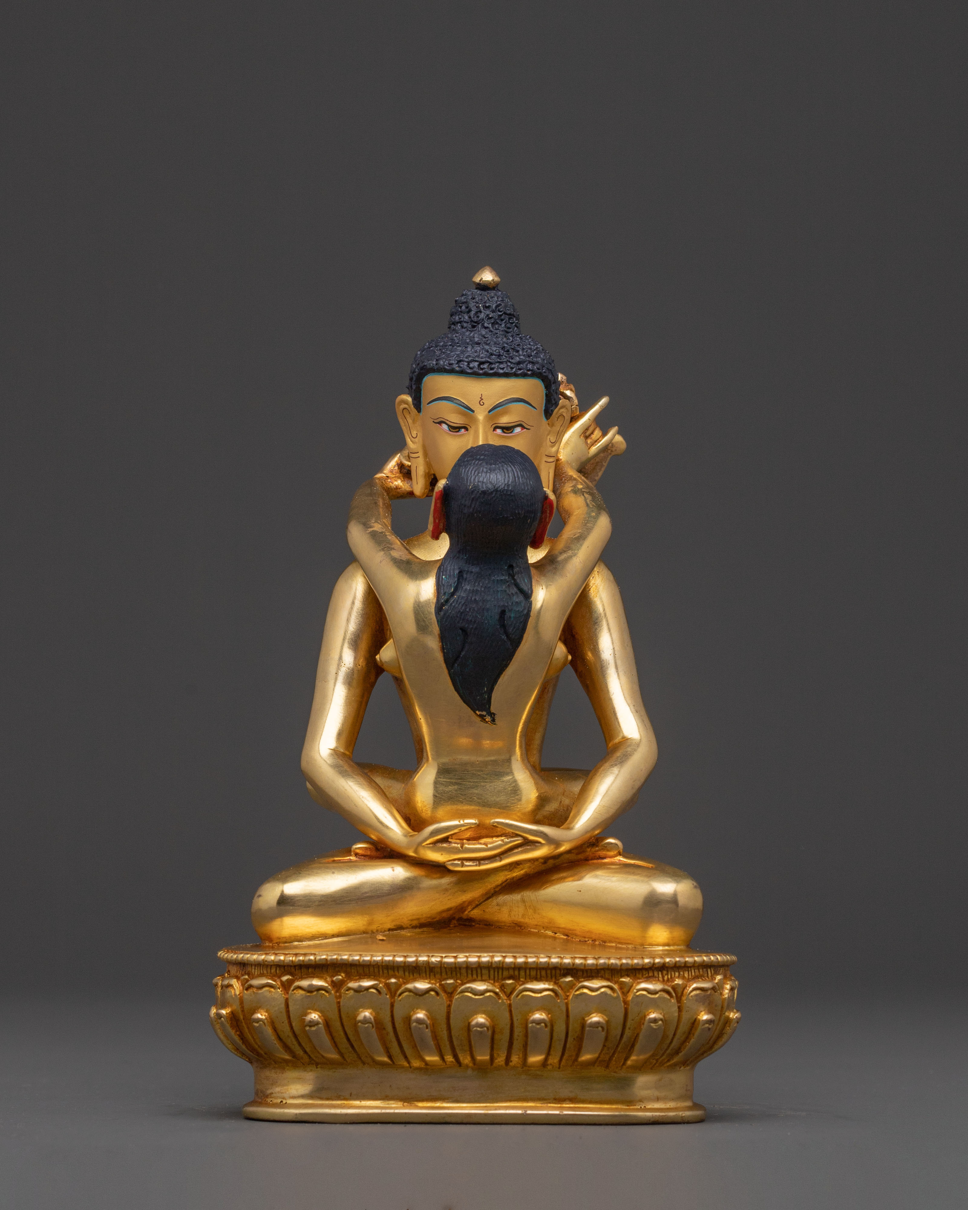 Golden Samantabhadra with Samantabhadri Statue – Vision of Purity