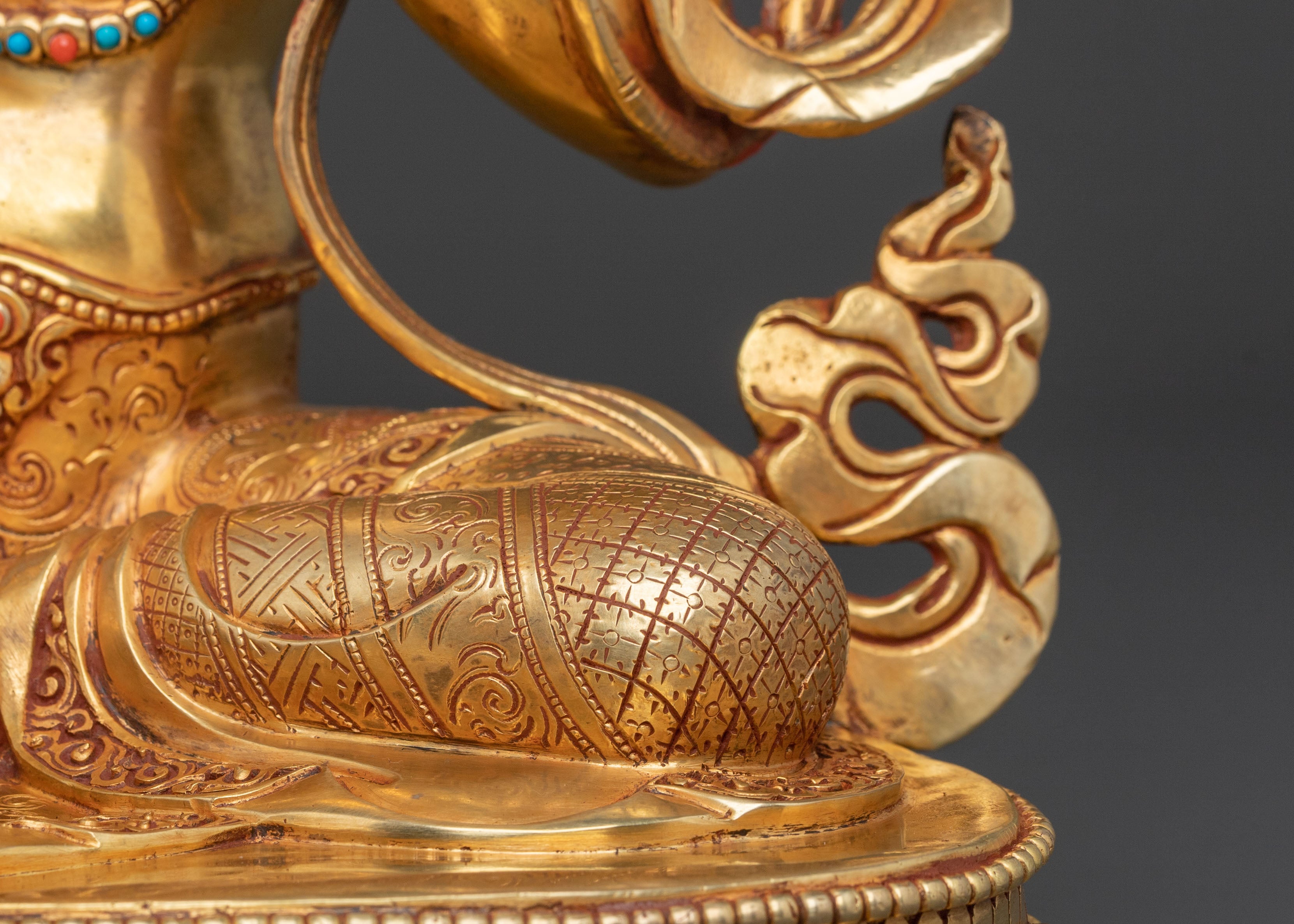 Green Tara Buddhist Protection Sculpture | Goddess of Swift Compassion