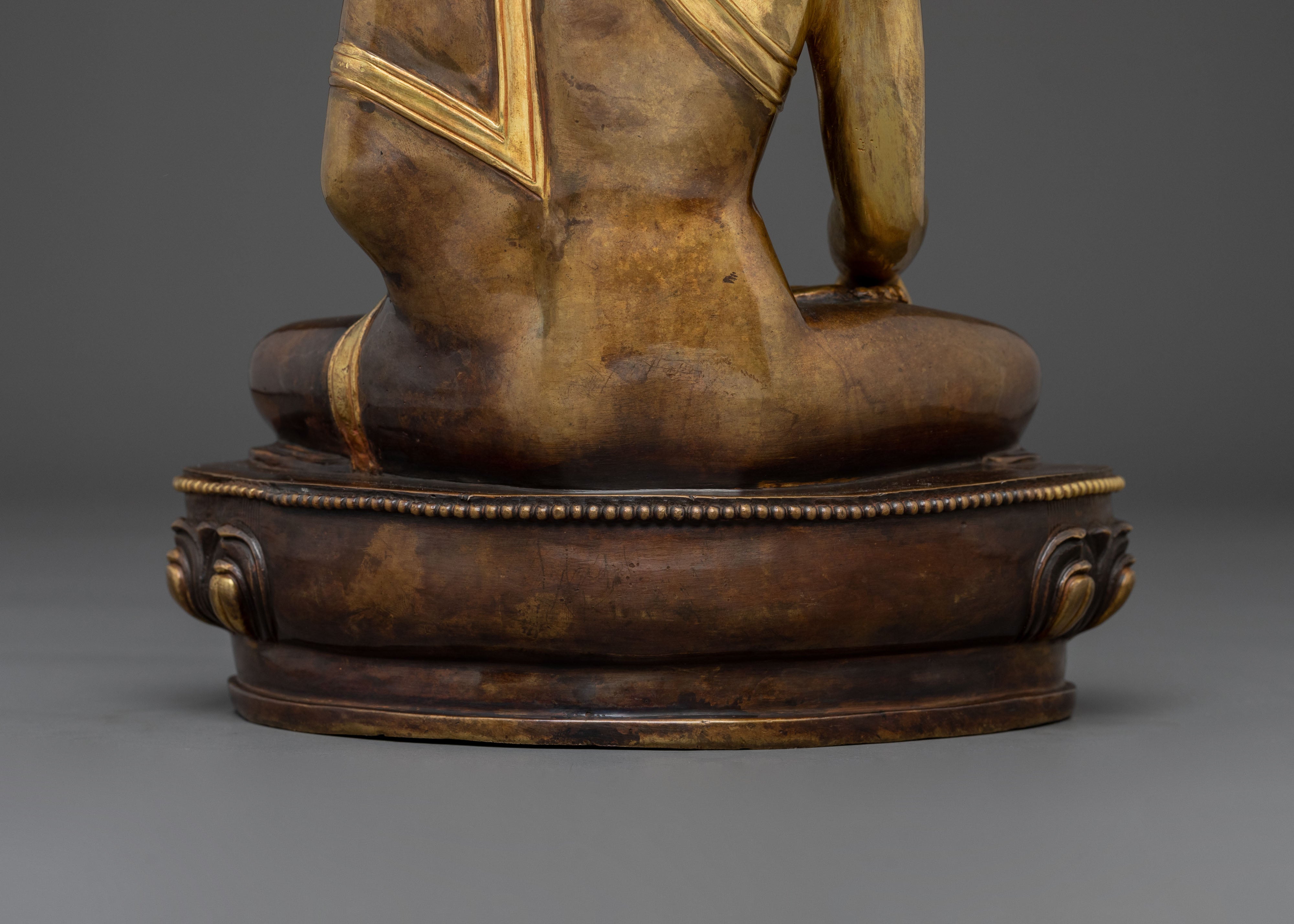 Historical Buddha Shakyamuni Sacred Statue | Altar Decor
