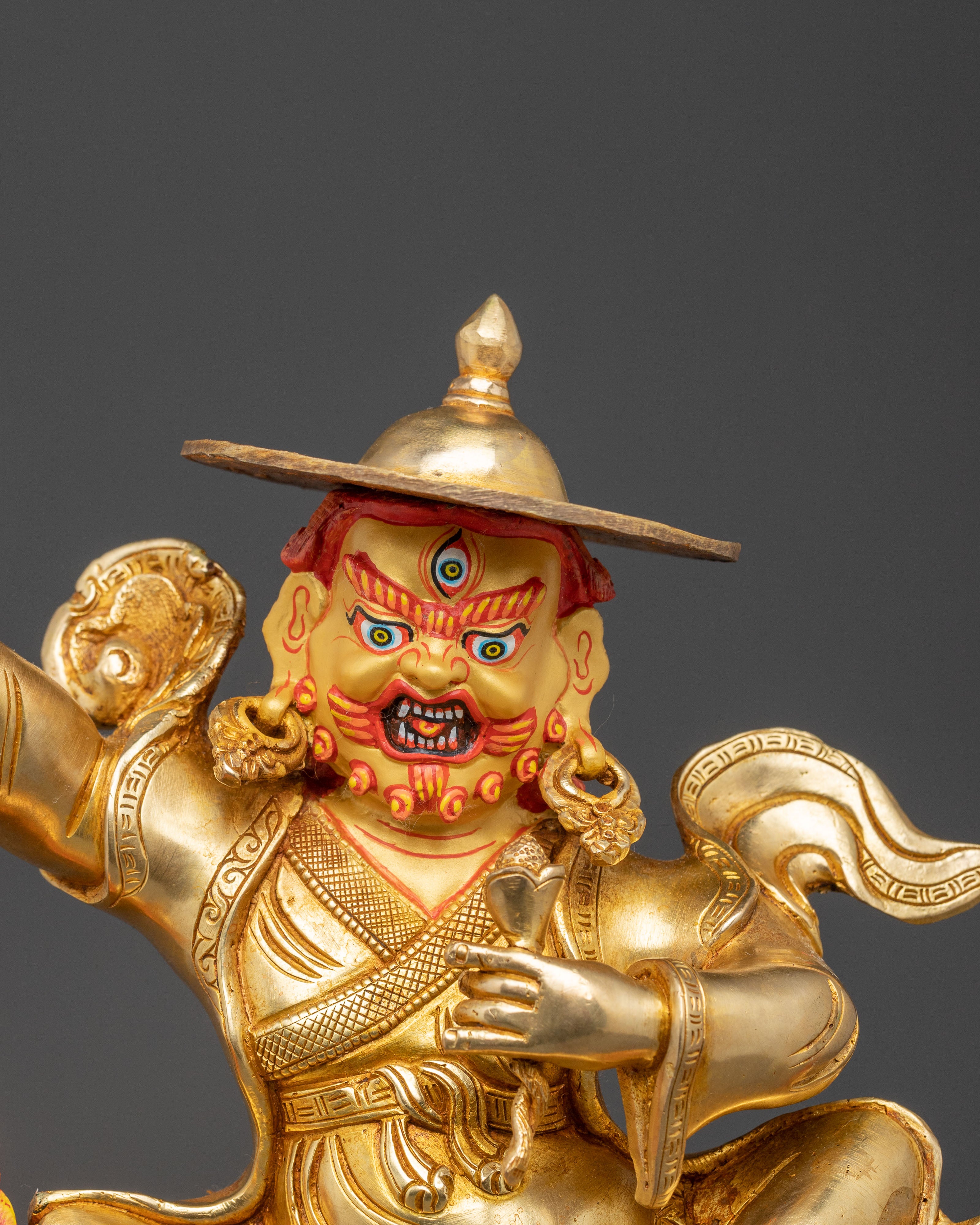 Dorje Legpa Statue: The Dharma Protector