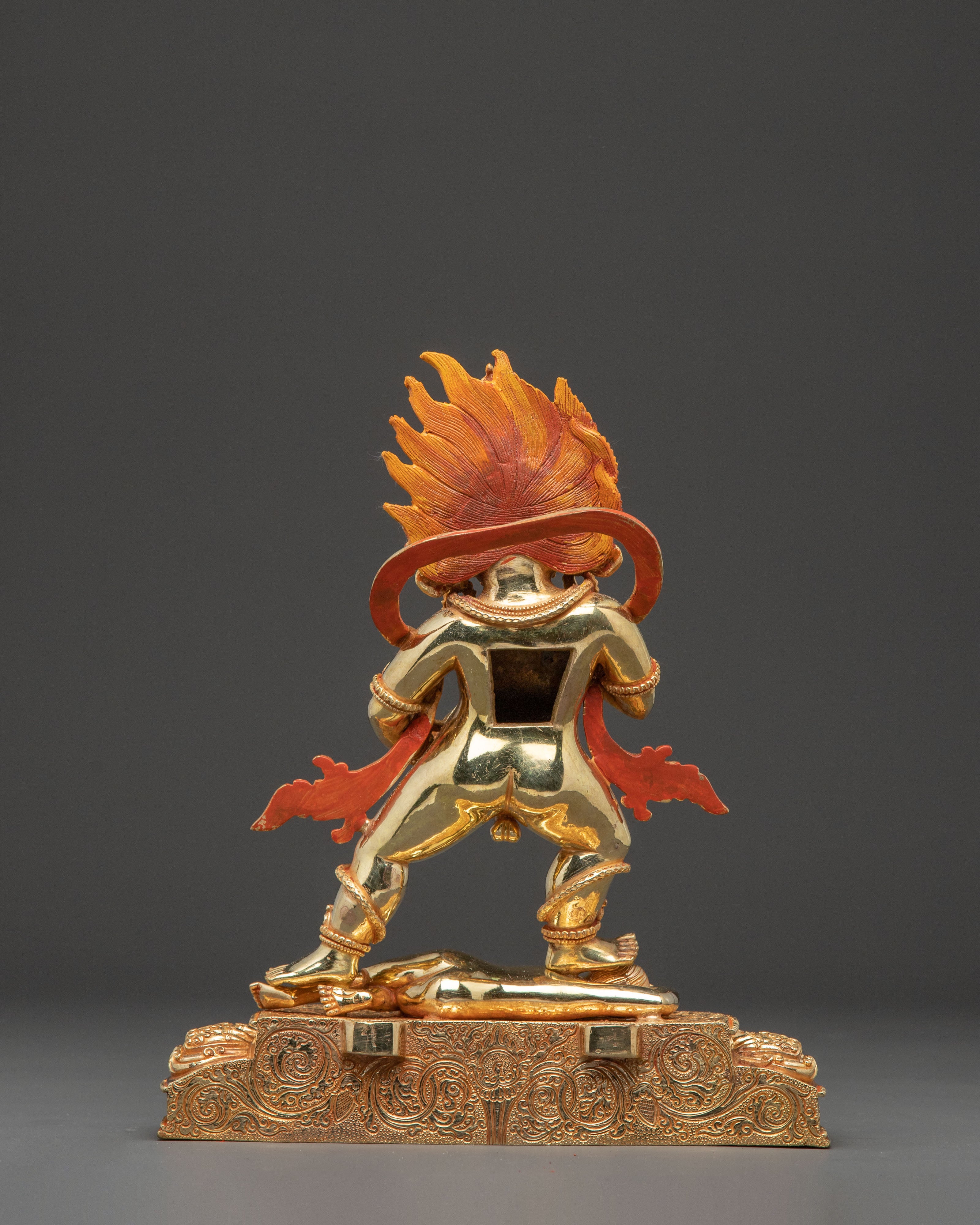 Black Dzambhala Statue: Abundance of Wealth