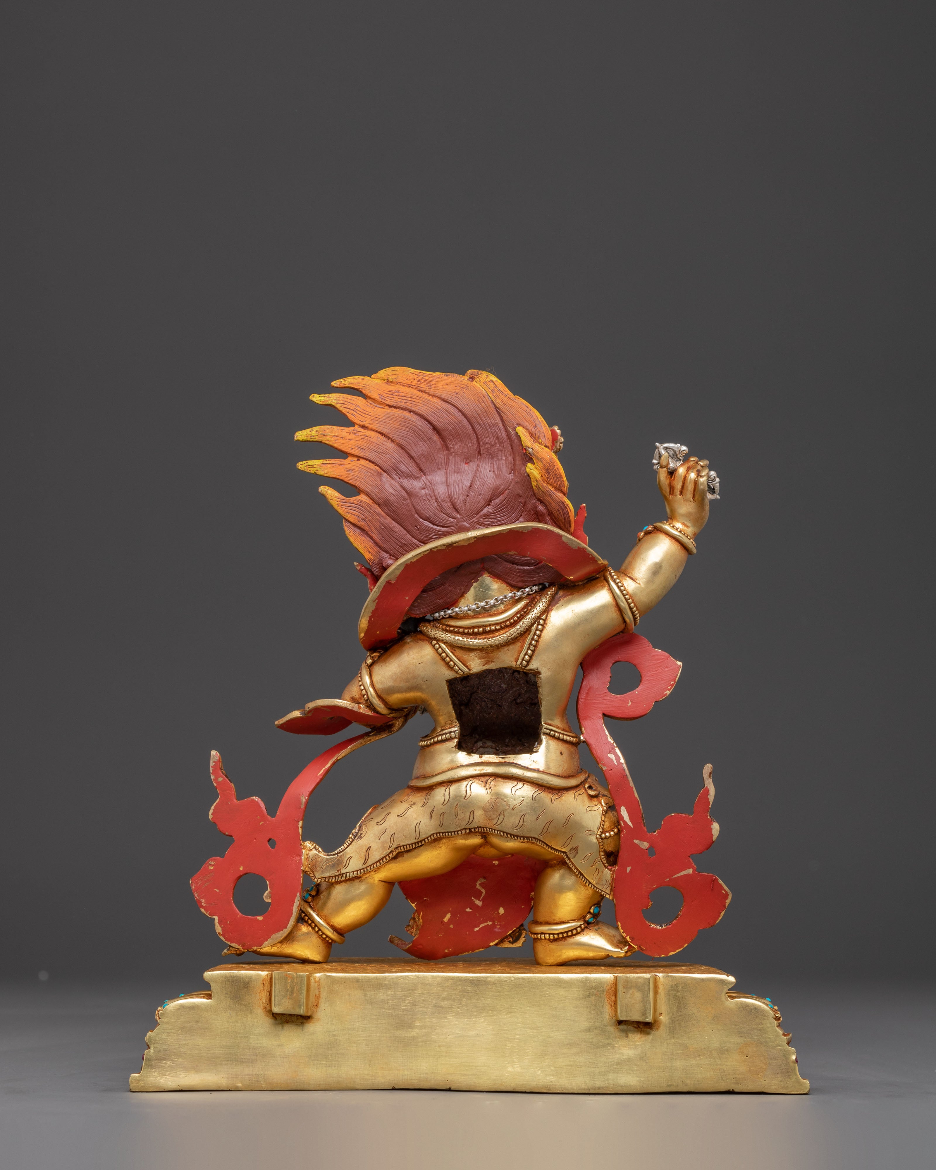 Sculpture of Wrathful Bodhisattva Vajrapani | Vajrayana Protector