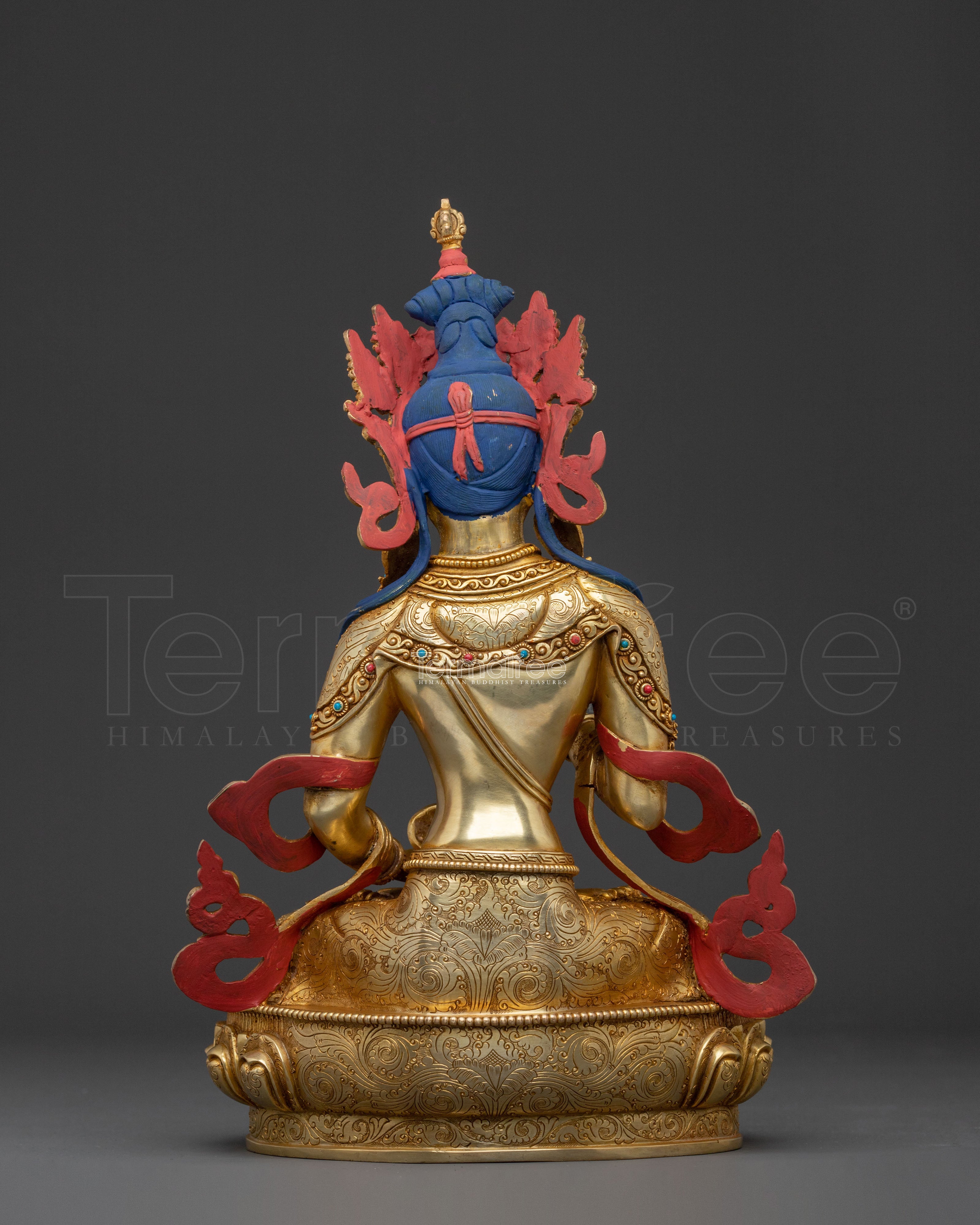 Handcrafted Vajrasattva Figurine | Sacred Tibetan Purification Statue