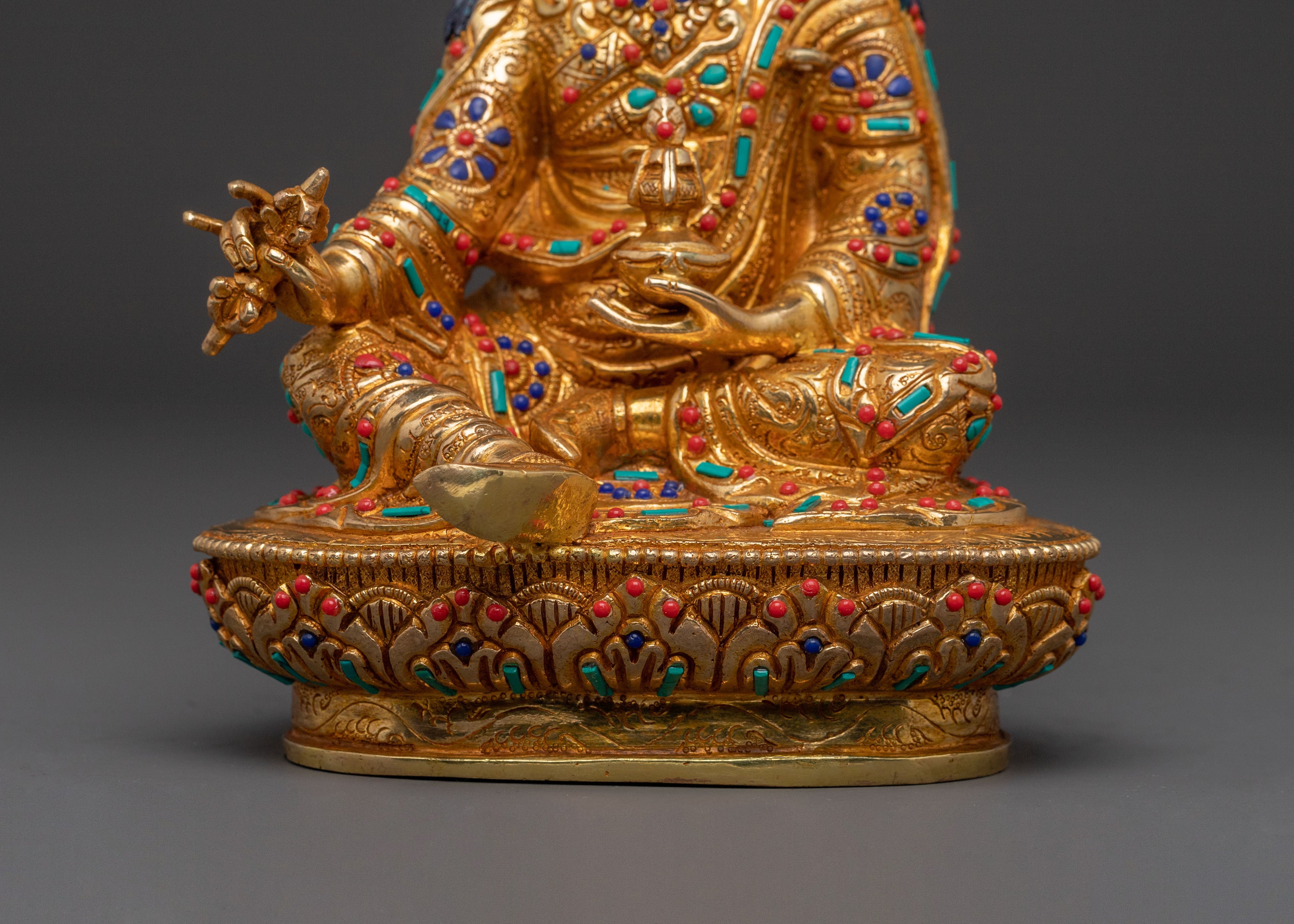 Handcrafted Guru Rinpoche Statue | Sacred Teacher