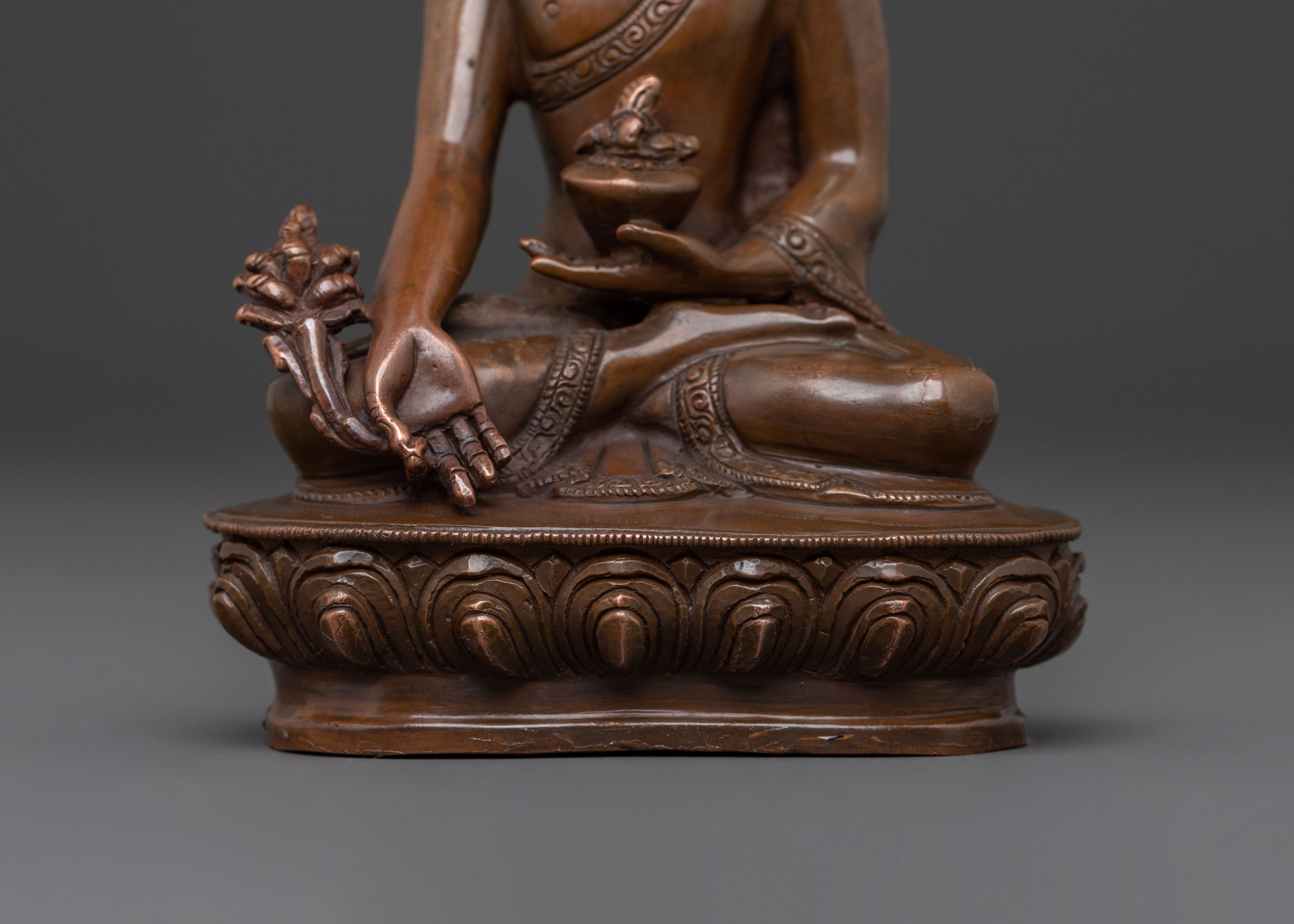 Spiritual Healer Medicine Buddha Sculpture | Symbol of Healing