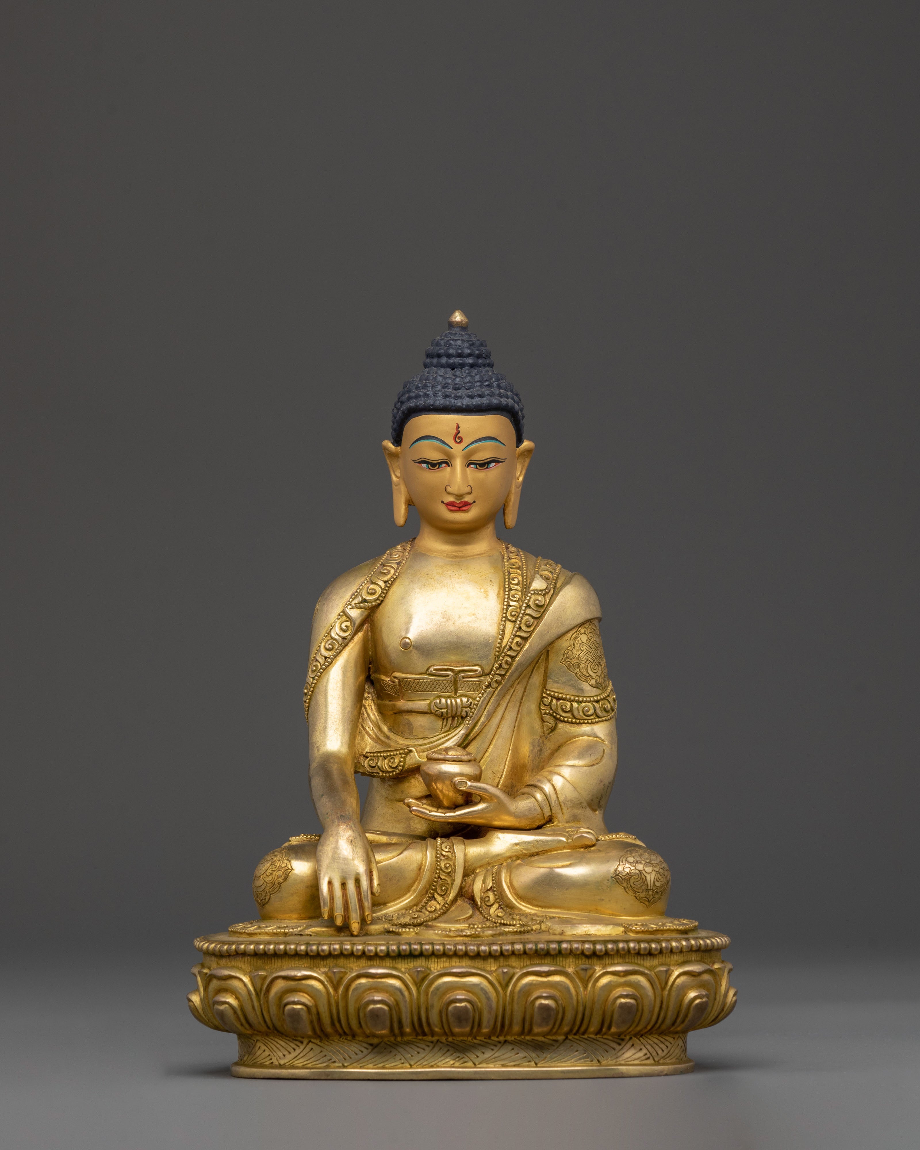 Handcrafted Shakyamuni Buddha Enlightenment Idol