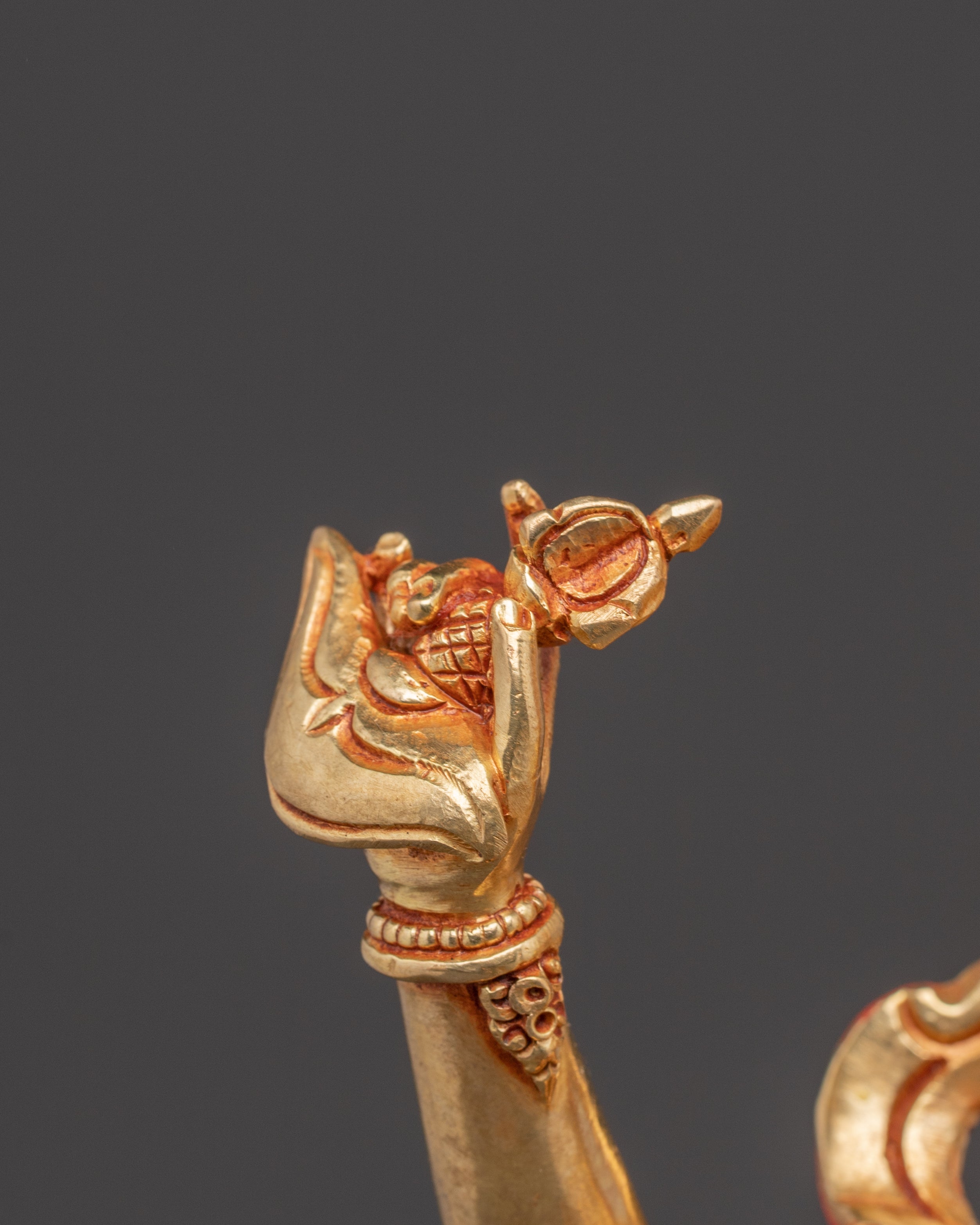 Sculpture of Lion-Faced Dakini Simhamukha | Fierce Tantric Goddess
