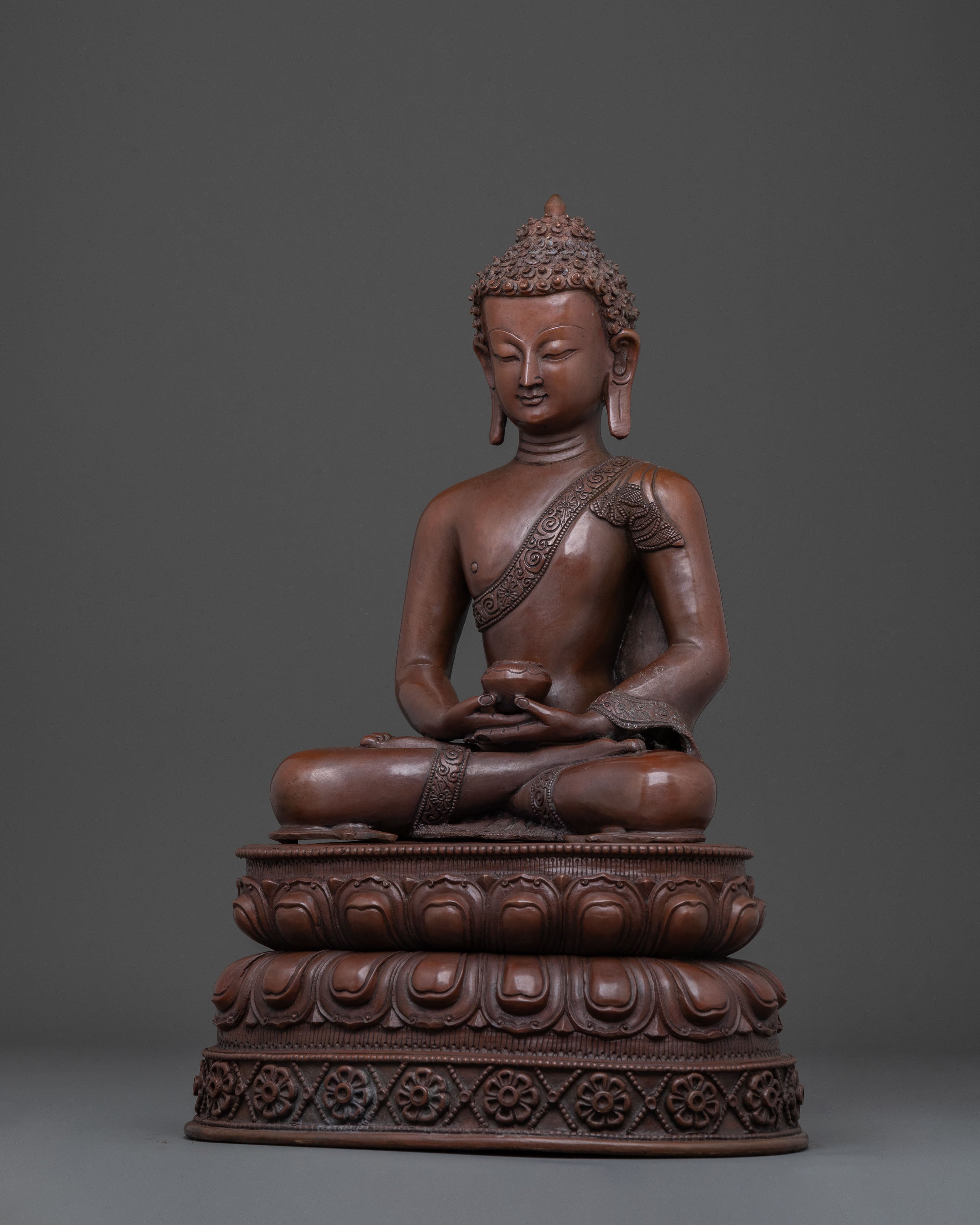 Dhyani Buddha Amitabha Handcrafted Statue | Buddhist Artwork