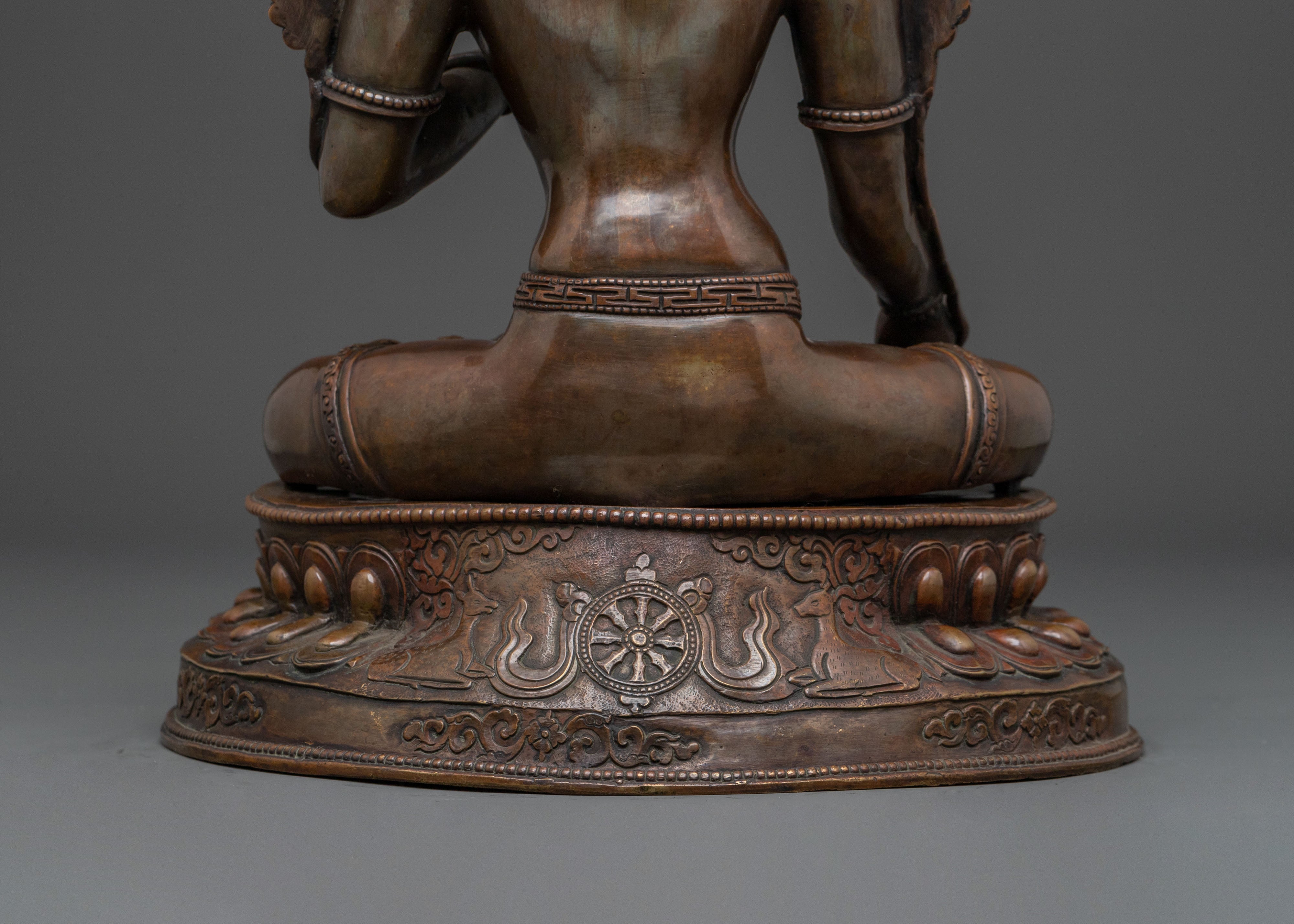 Handcrafted White Tara Statue | Longevity Goddess
