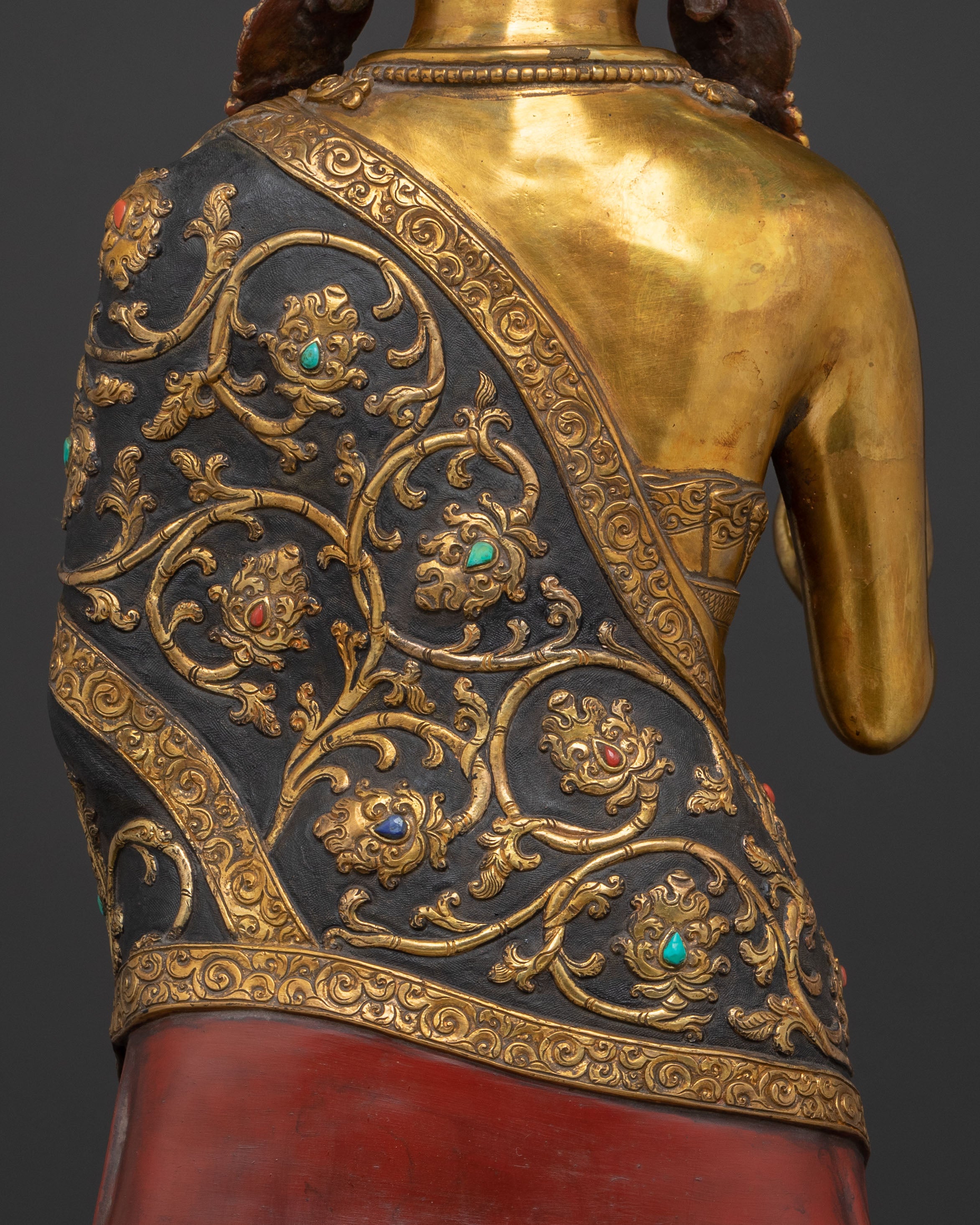 Dipankara Buddha: 24K Gold Gilded