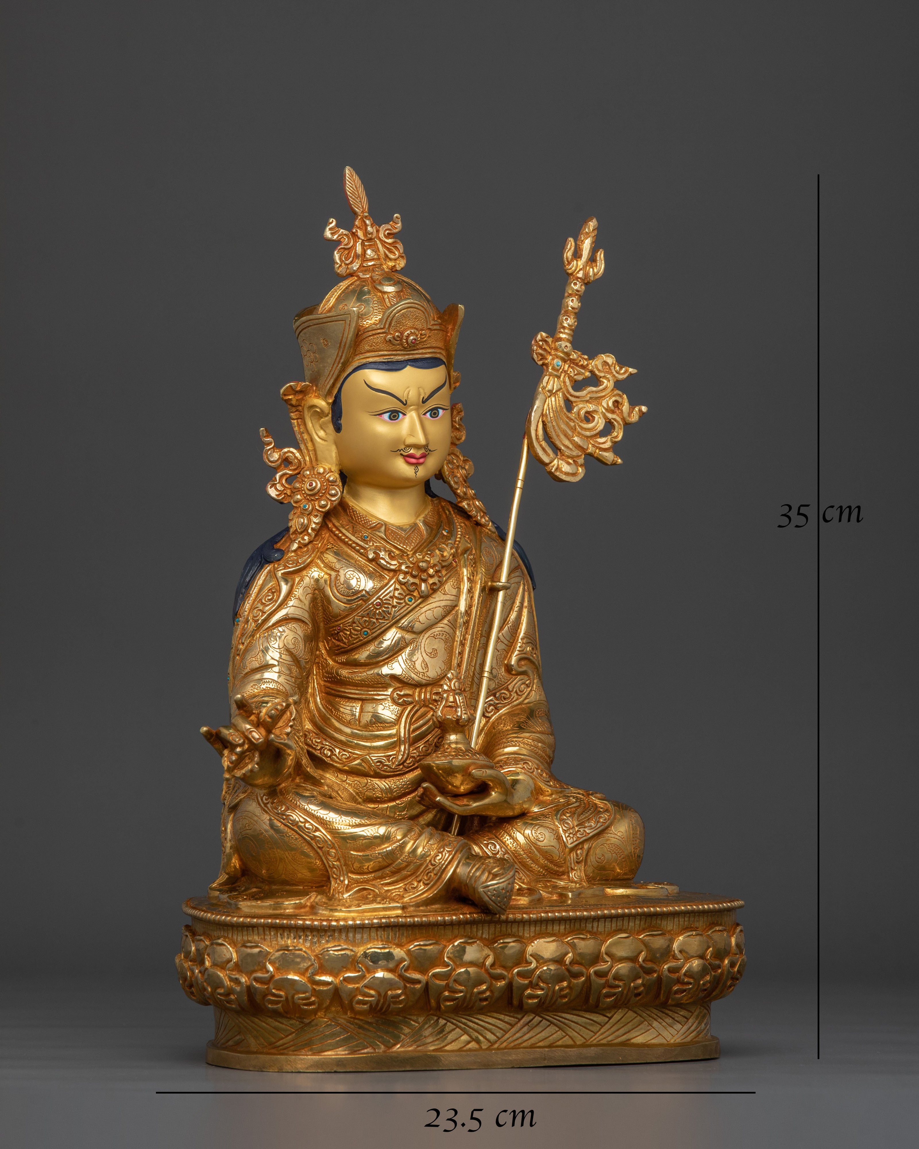 Spiritual Teacher Guru Rinpoche Sculpture | Founder of Tibetan Buddhism