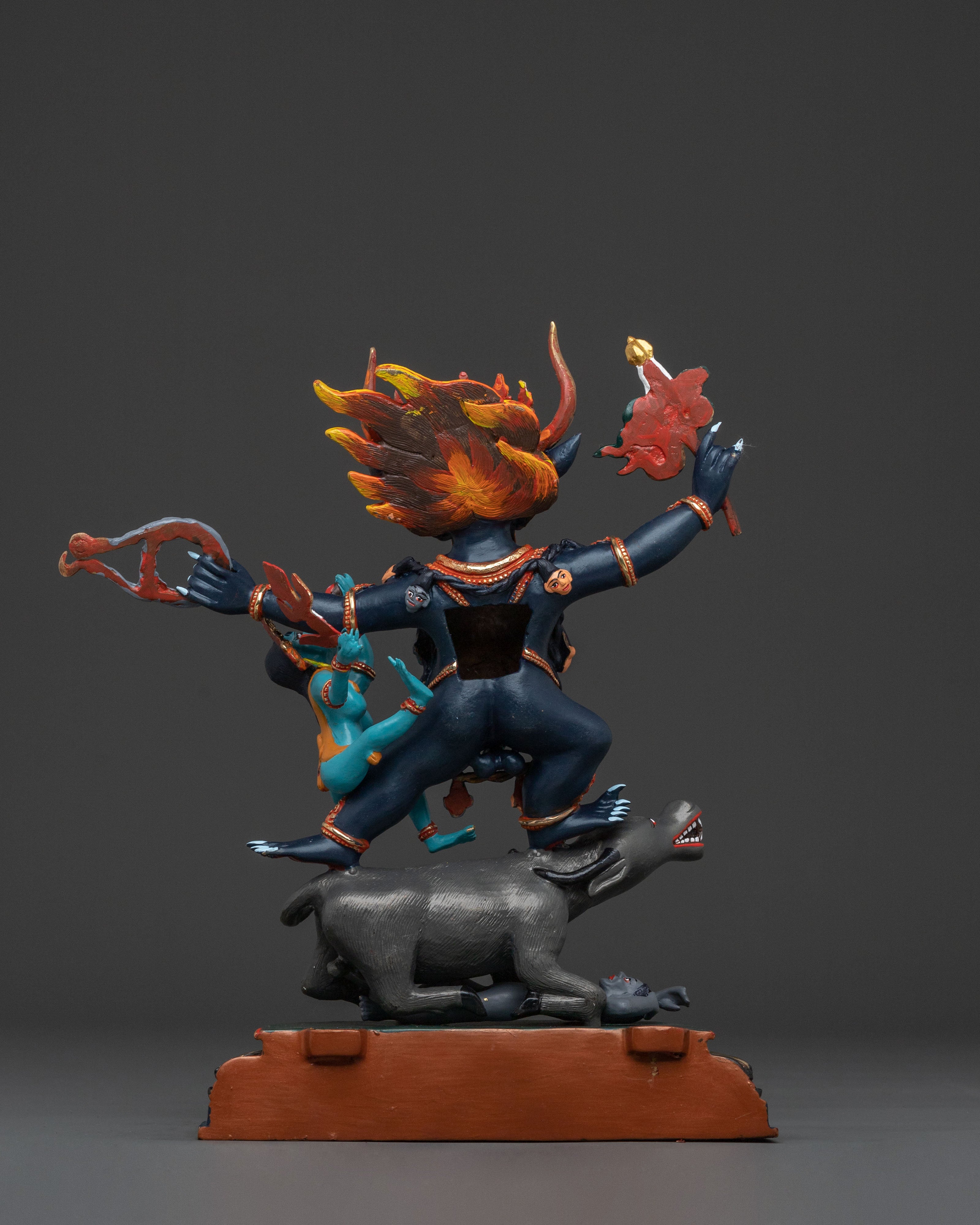 Yama Dharmaraja Sacred Figurine | Fierce Protector