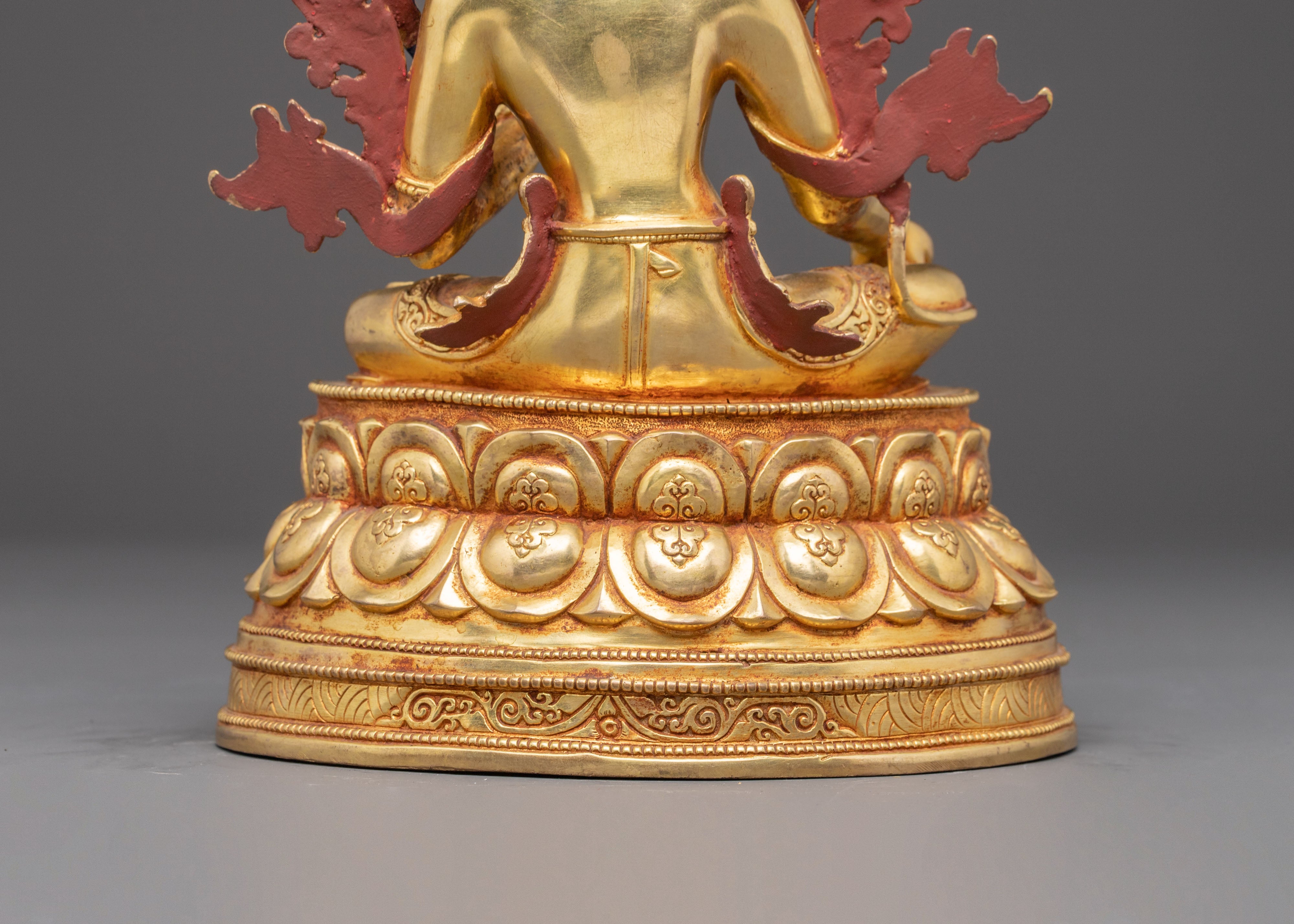 Peaceful Sculpture of Mother Green Tara | Compassion Goddess