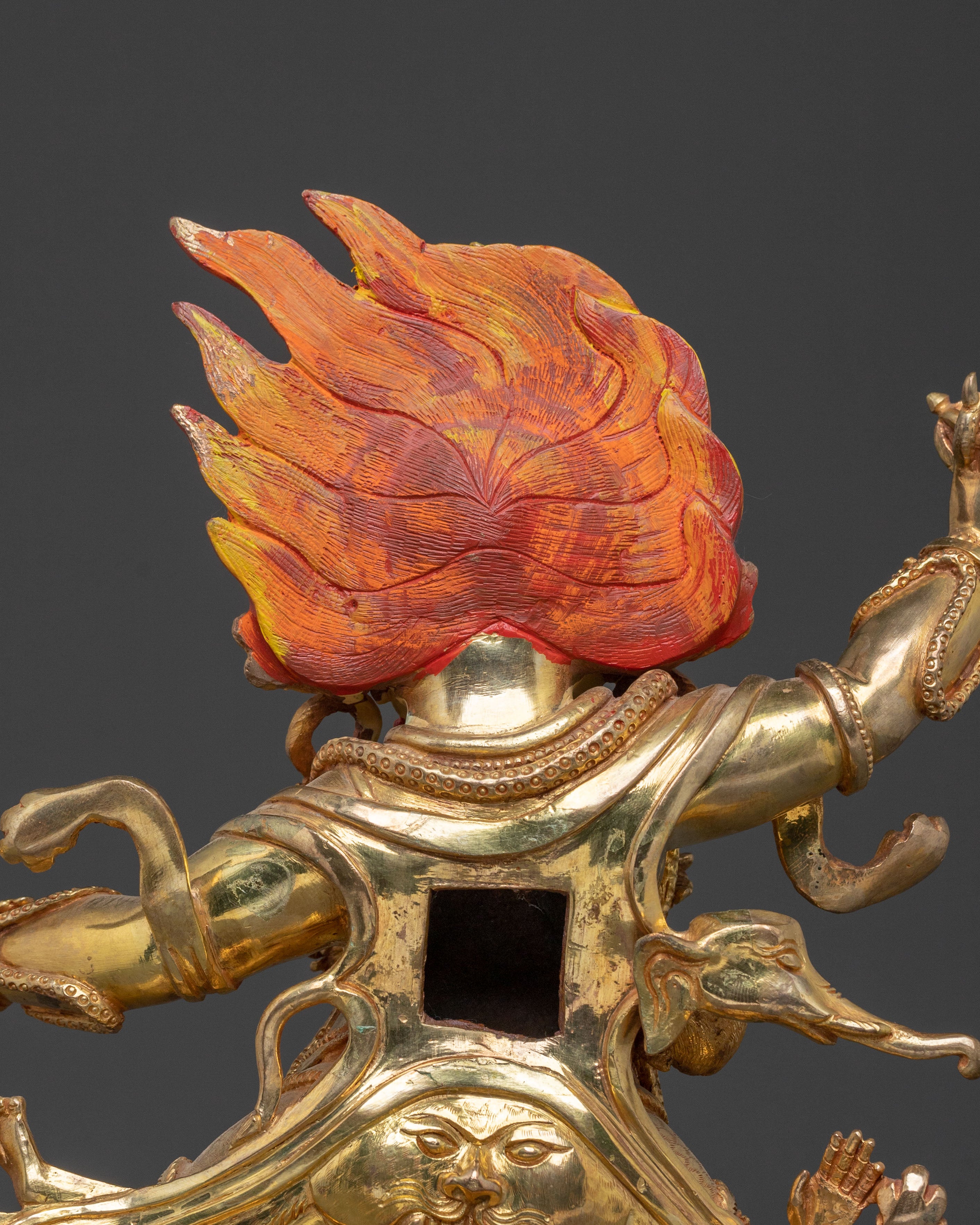 Guru Dragpo Statue | Fiery Protector