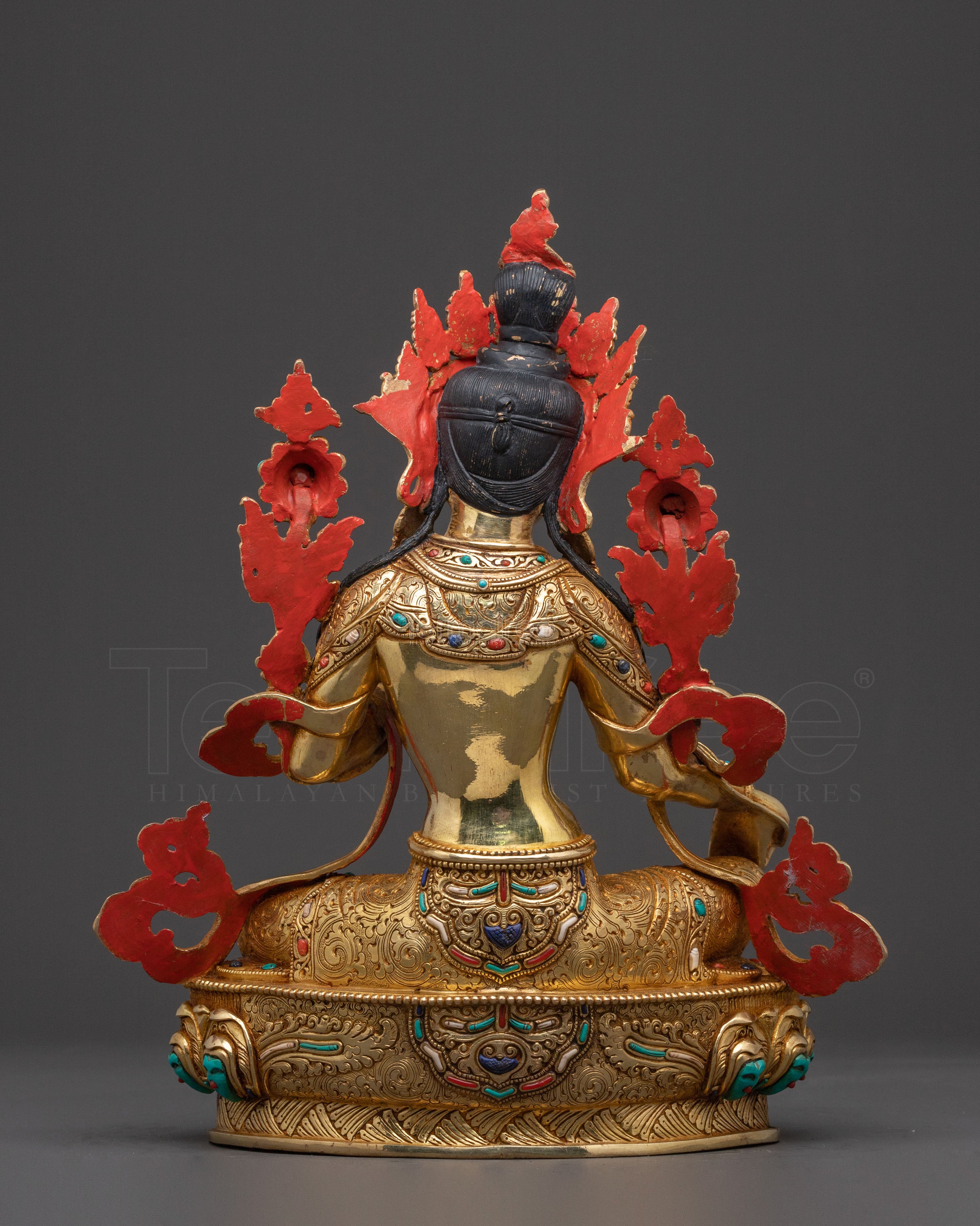 Green Tara Divine Goddess Statue - Goddess of Compassion