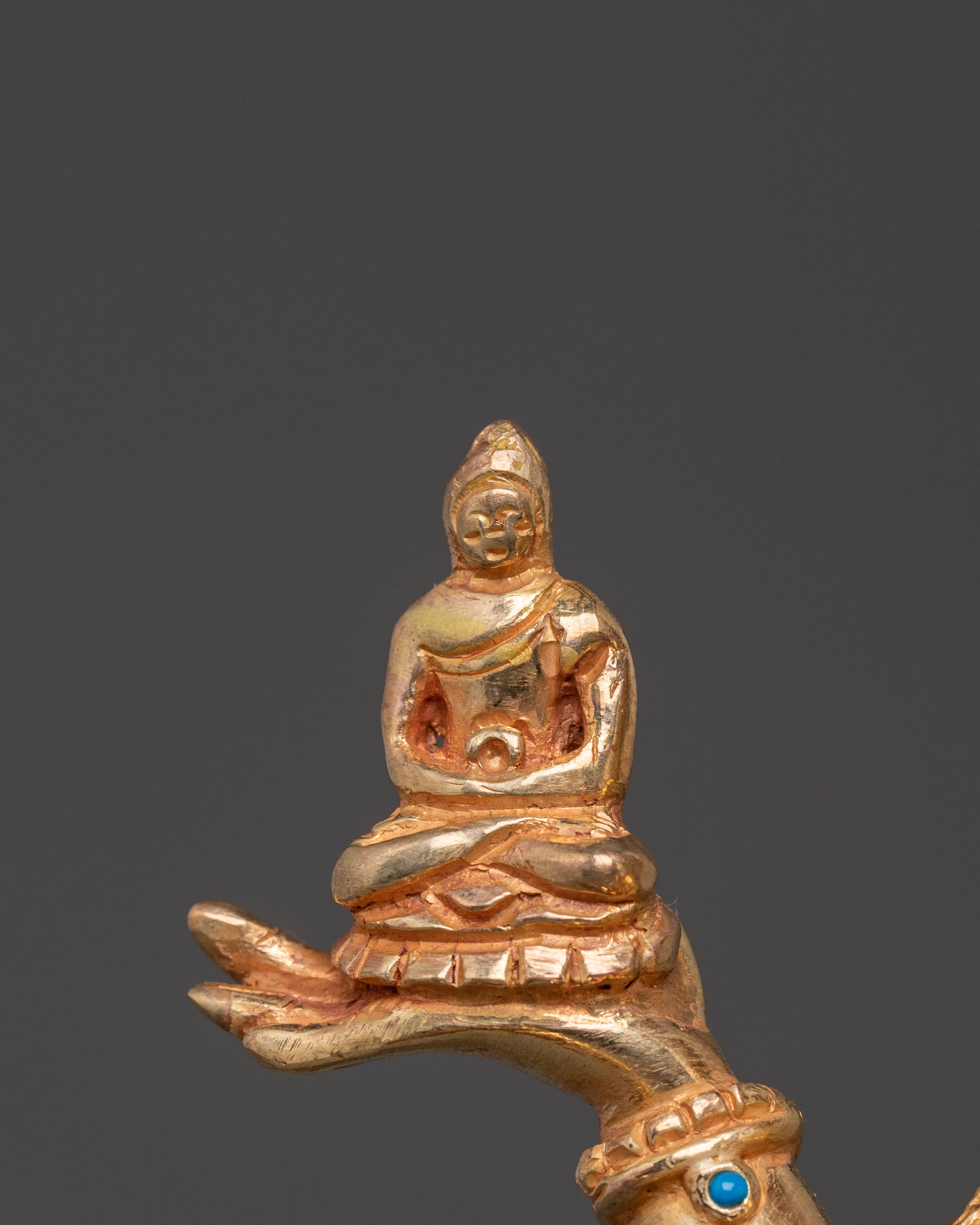 Three Face Nagyalma Statue | Tibetan Longevity Goddess