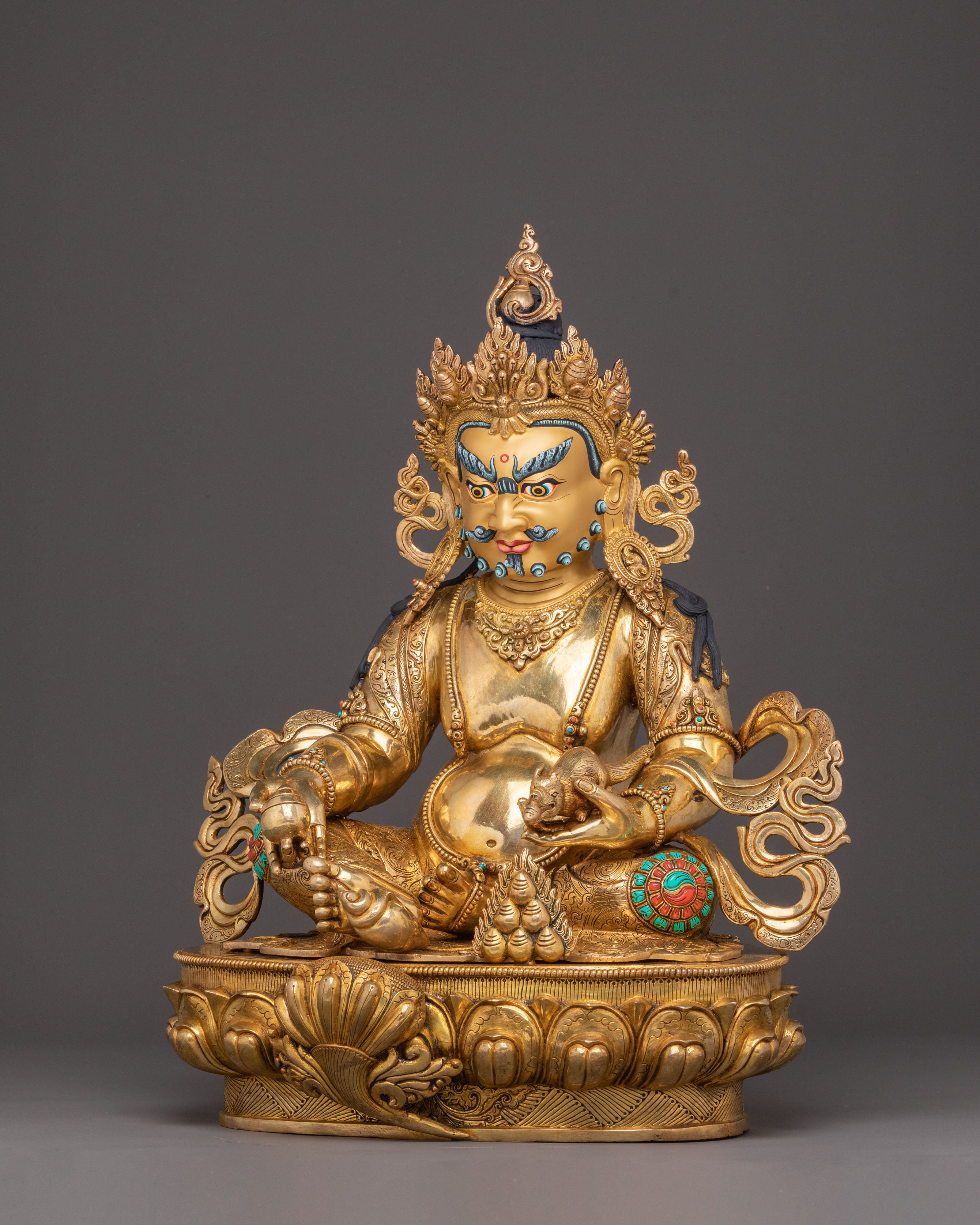 Buddhist Wealth Icon Dzambhala | The Embodiment of Prosperity