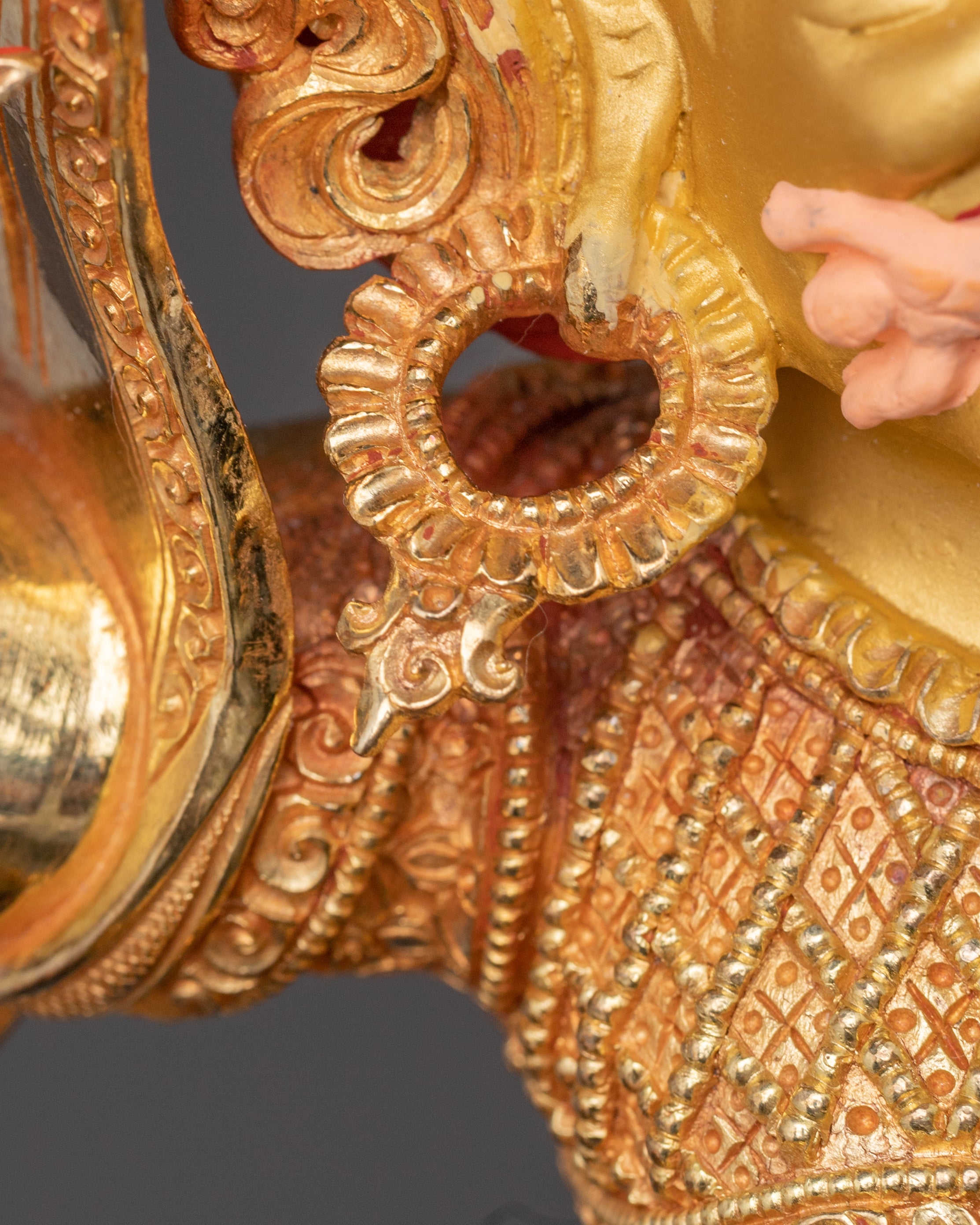 Golden Statue of Palden Lhamo | Fierce Tibetan Protector