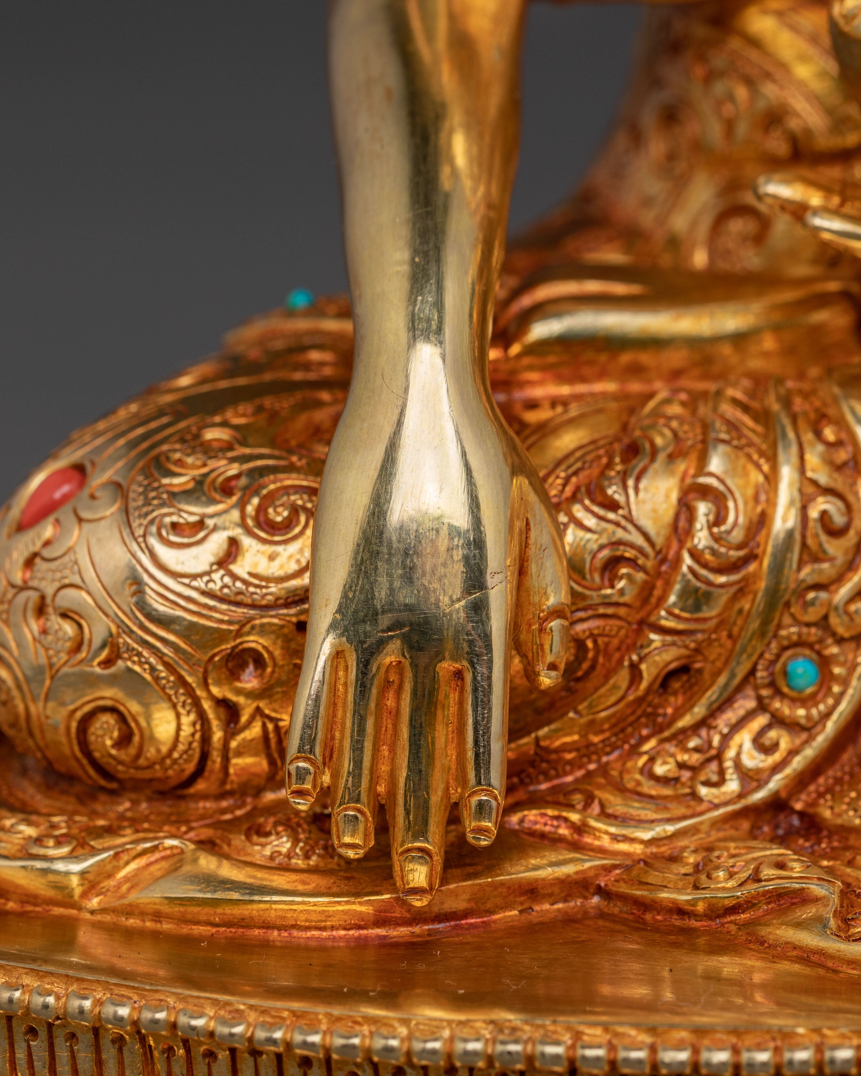 Shakyamuni Buddha Handcrafted Copper Statue