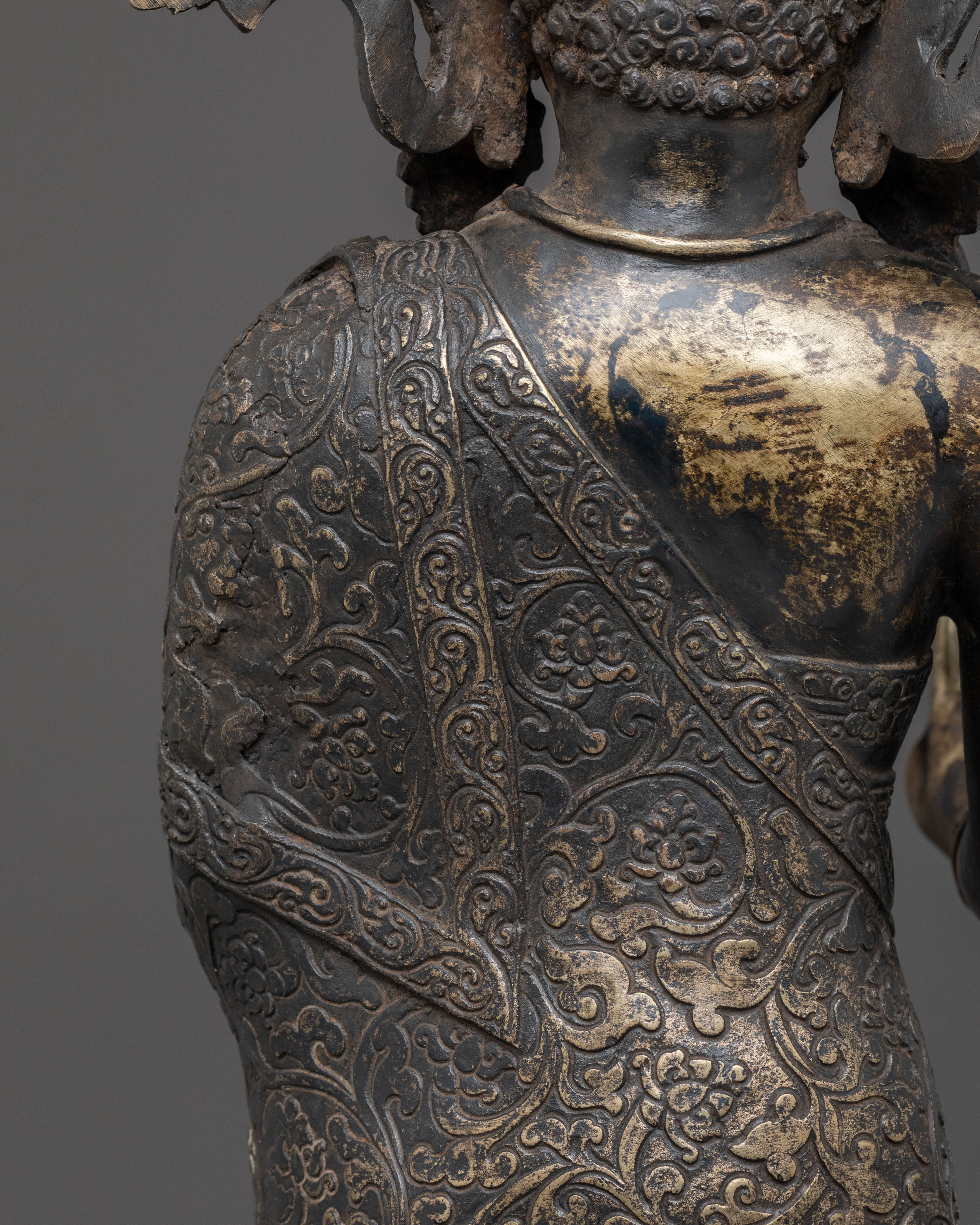 Dipankara Buddha Blessing Statue for Decor