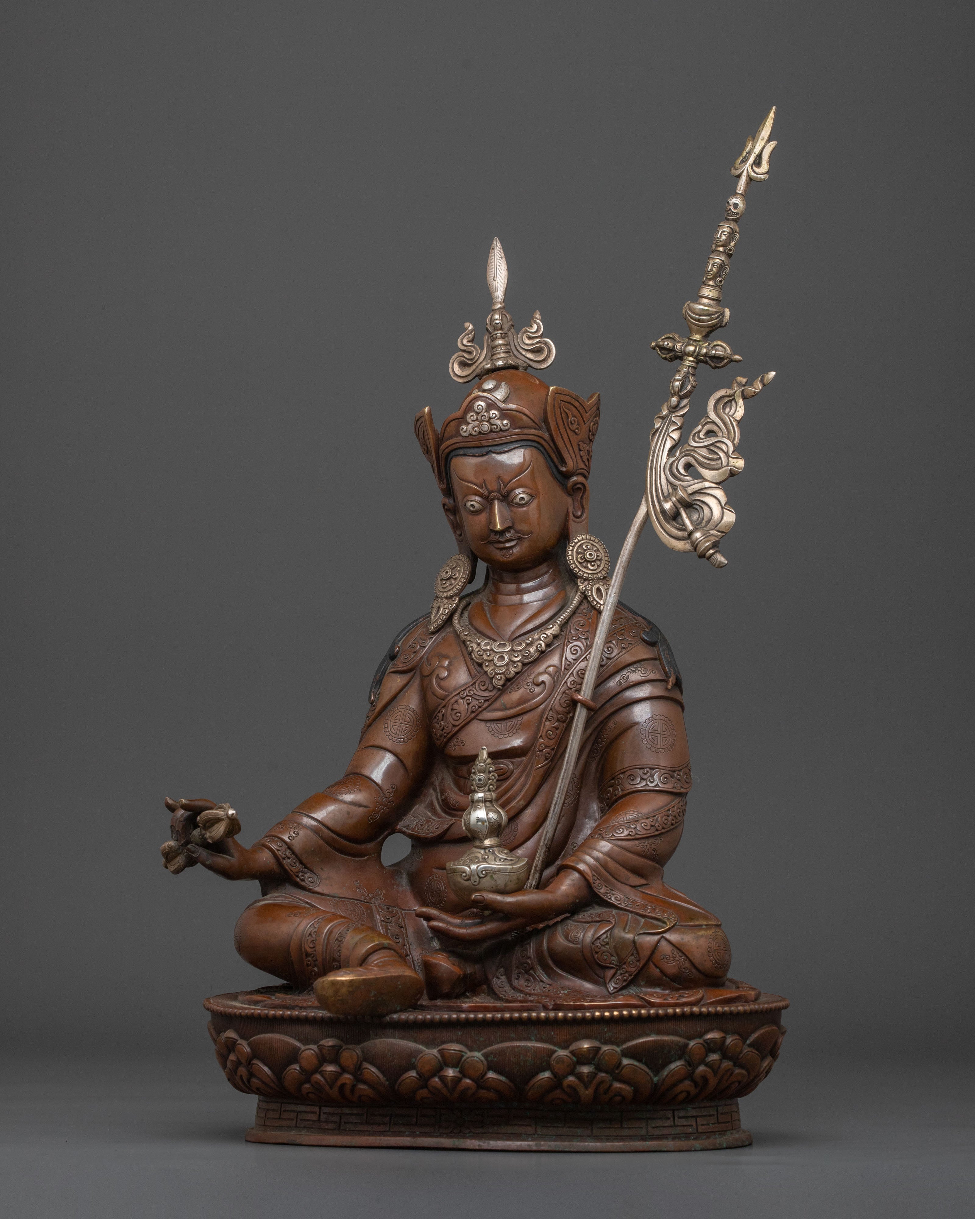 Guru Padmasambhava Sacred Statue | Home Decor