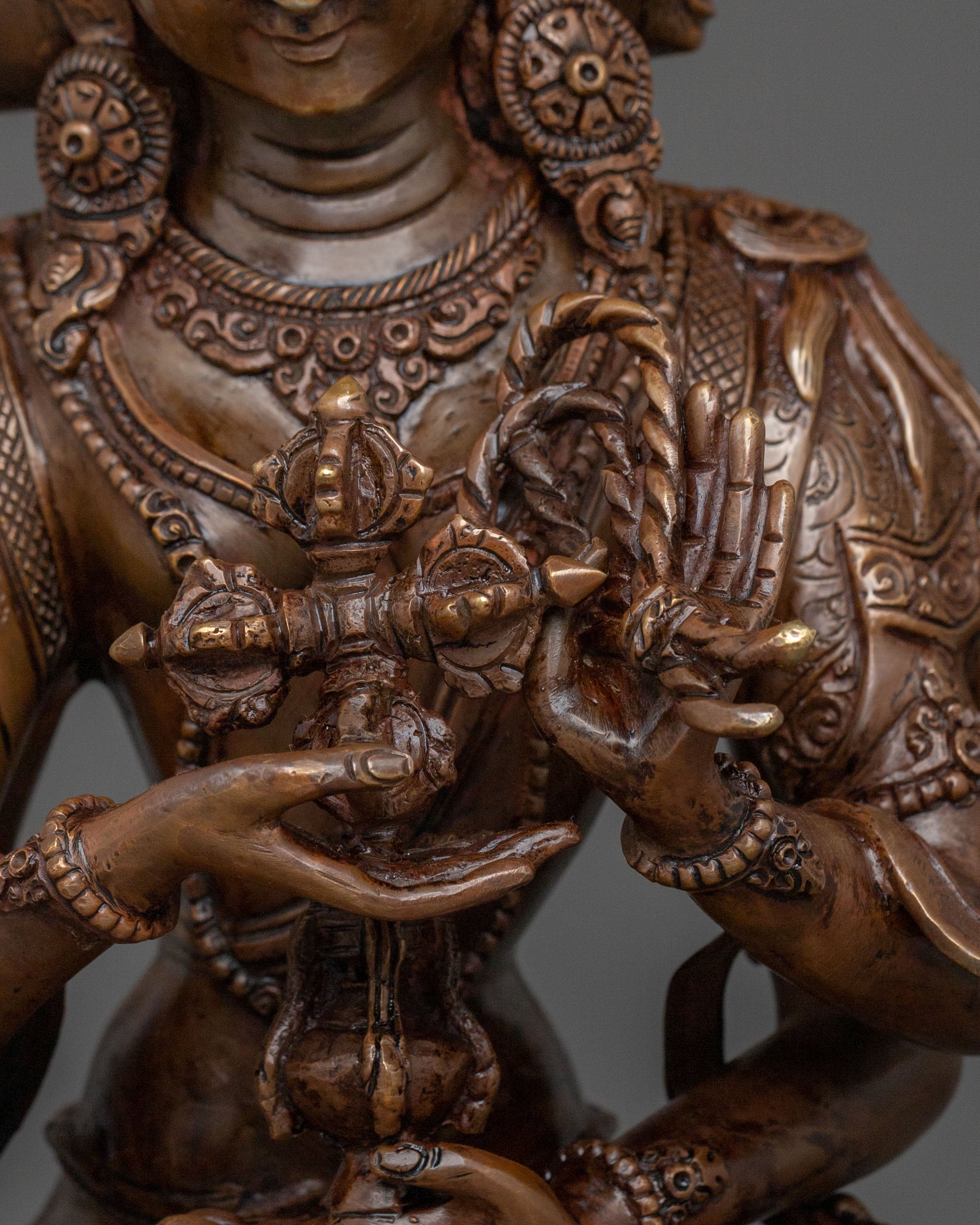 Namgyalma Oxidized Copper Statue | Home Decor
