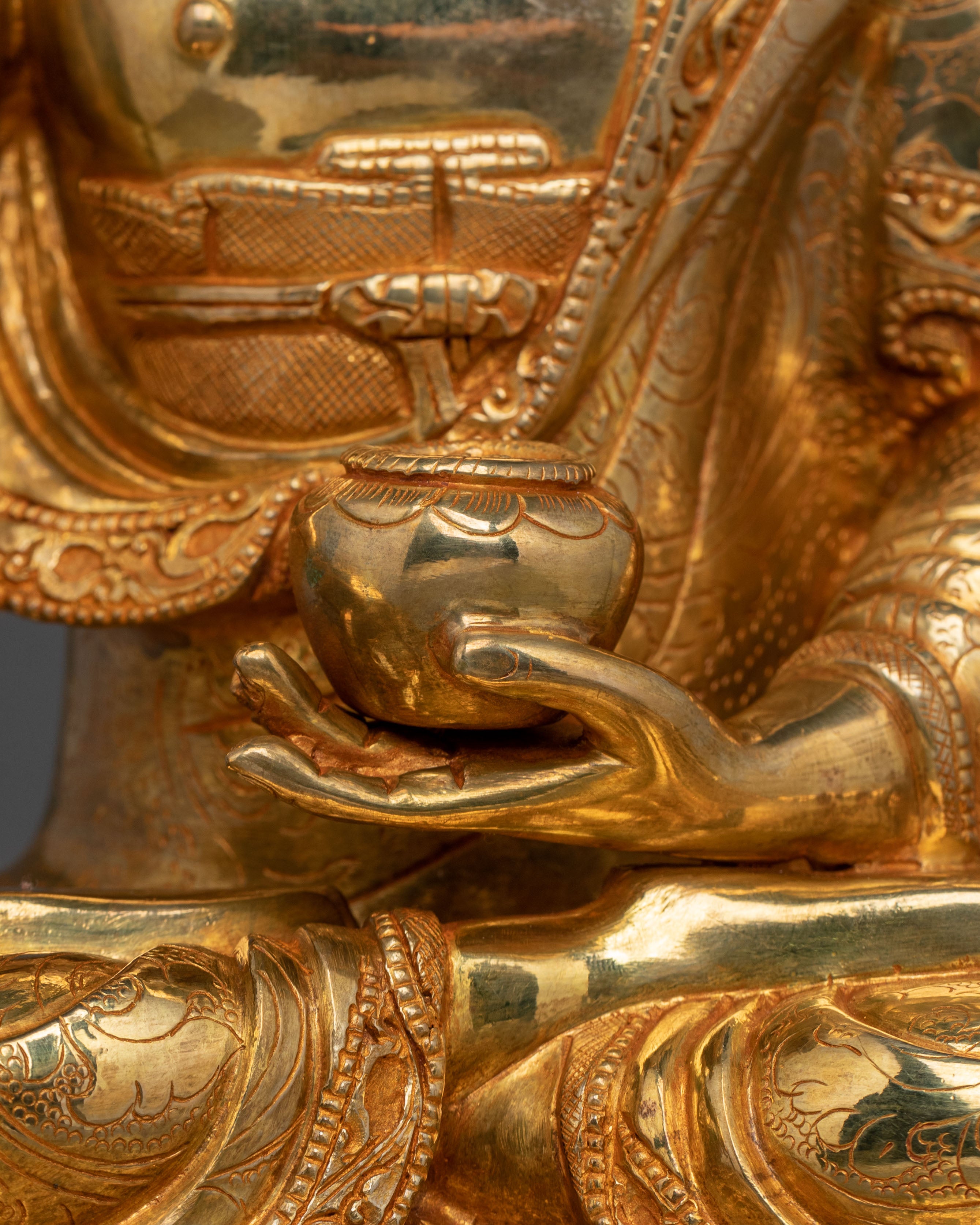 Handcrafted Shakyamuni Buddha Statue | Home Decor