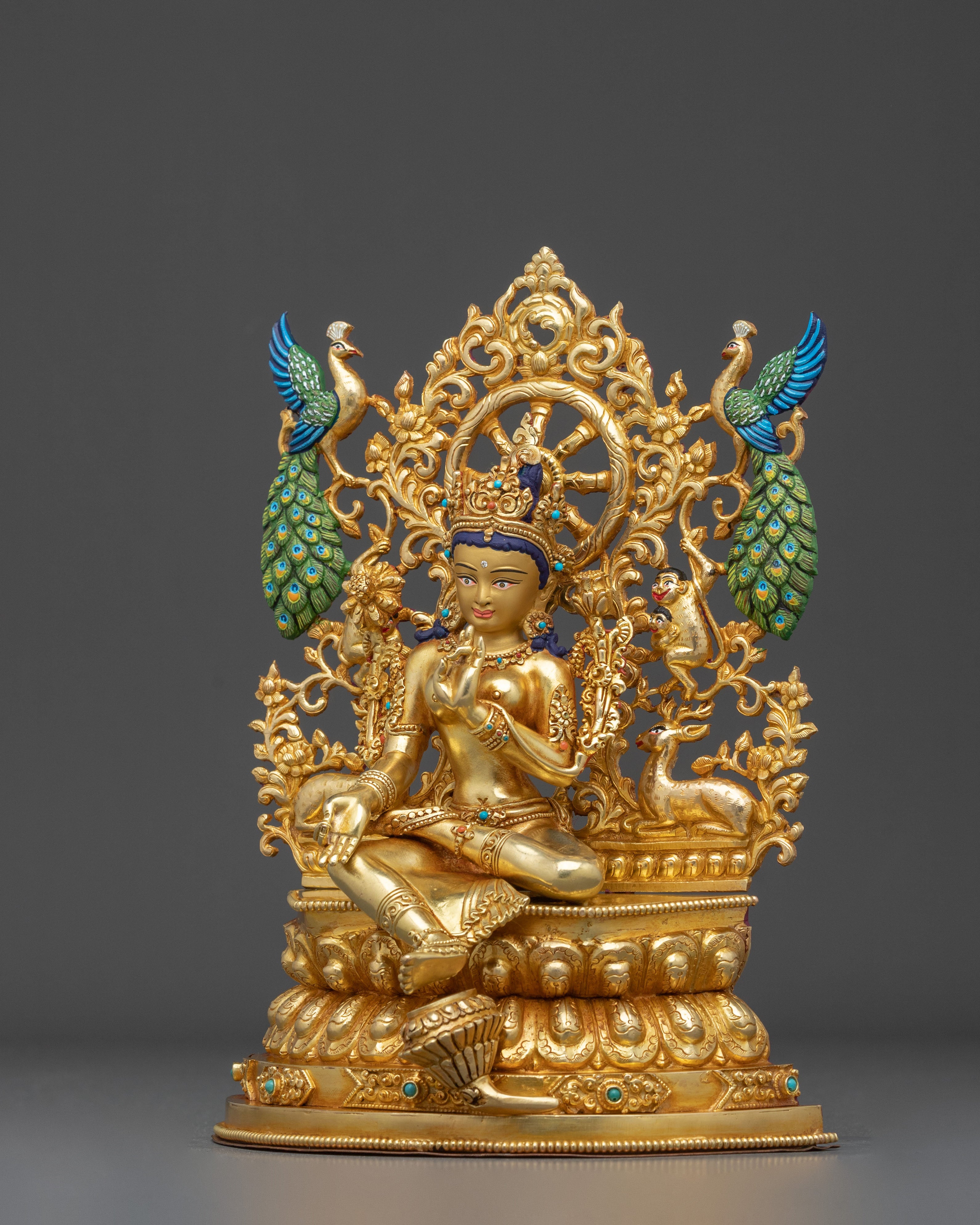 Green Tara Statue: Guardian of Compassion