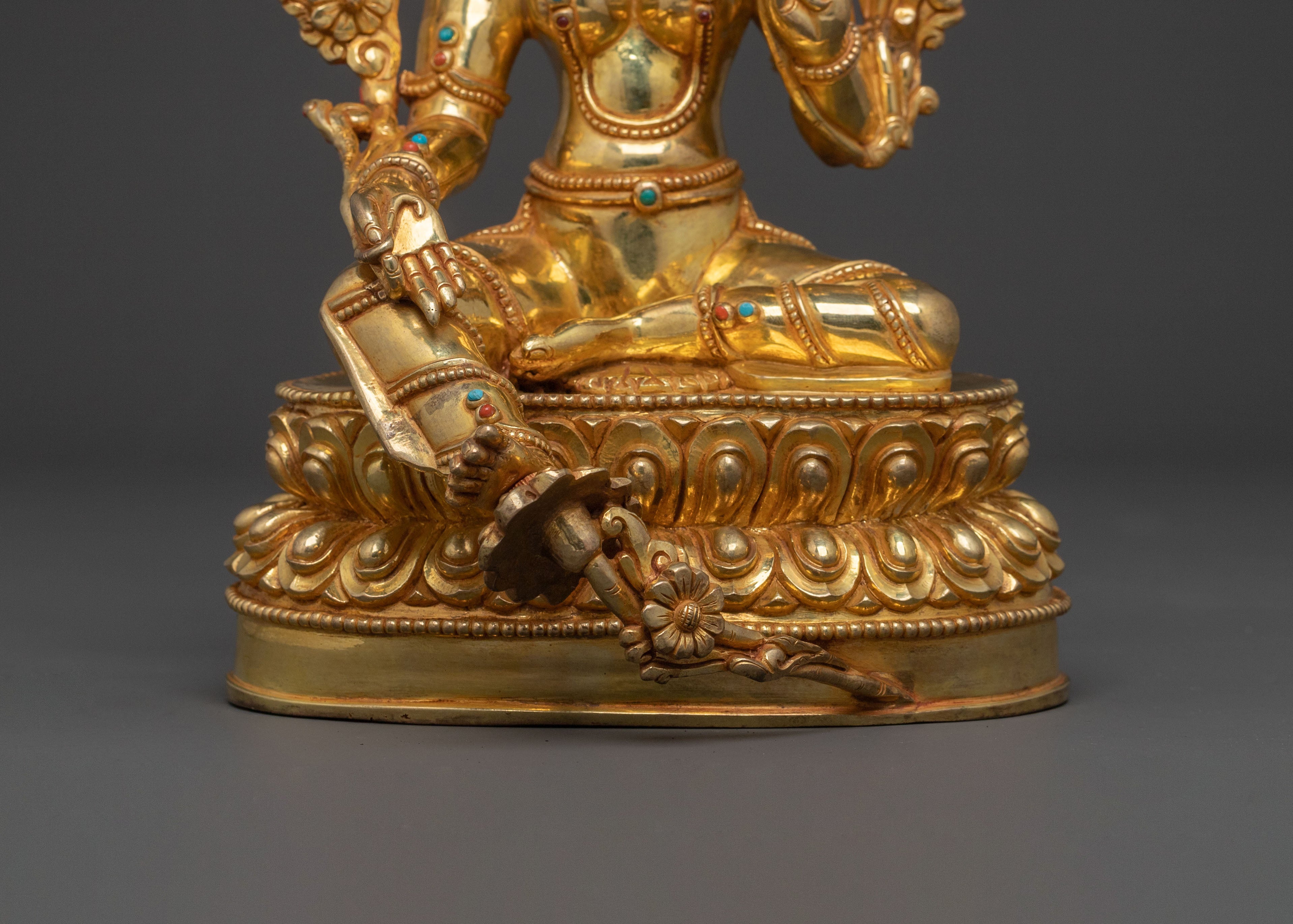 Green Tara Sacred Statue | Mother of Mercy