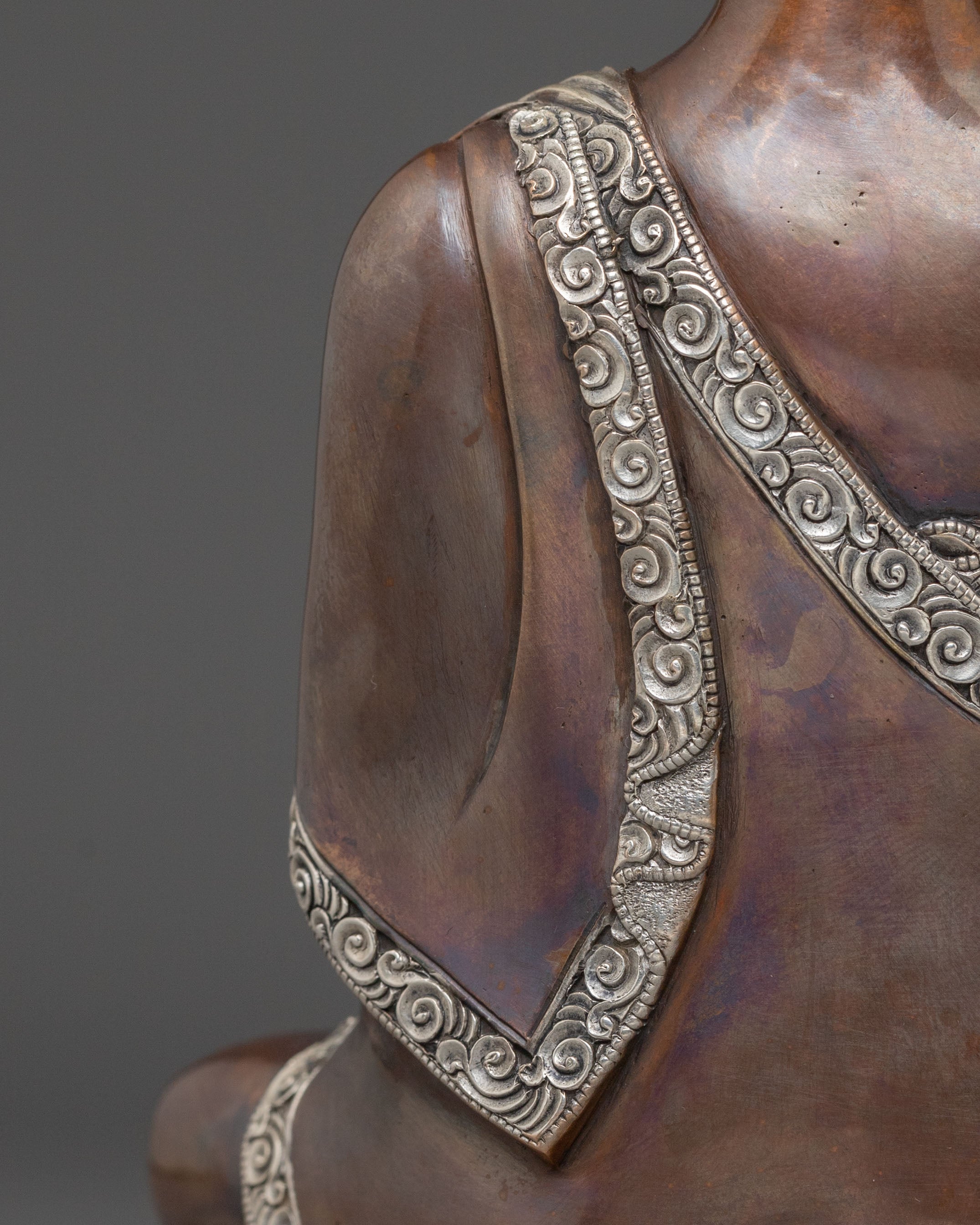 Amitabha Buddha Spiritual Figurine | Oxidized Copper Body