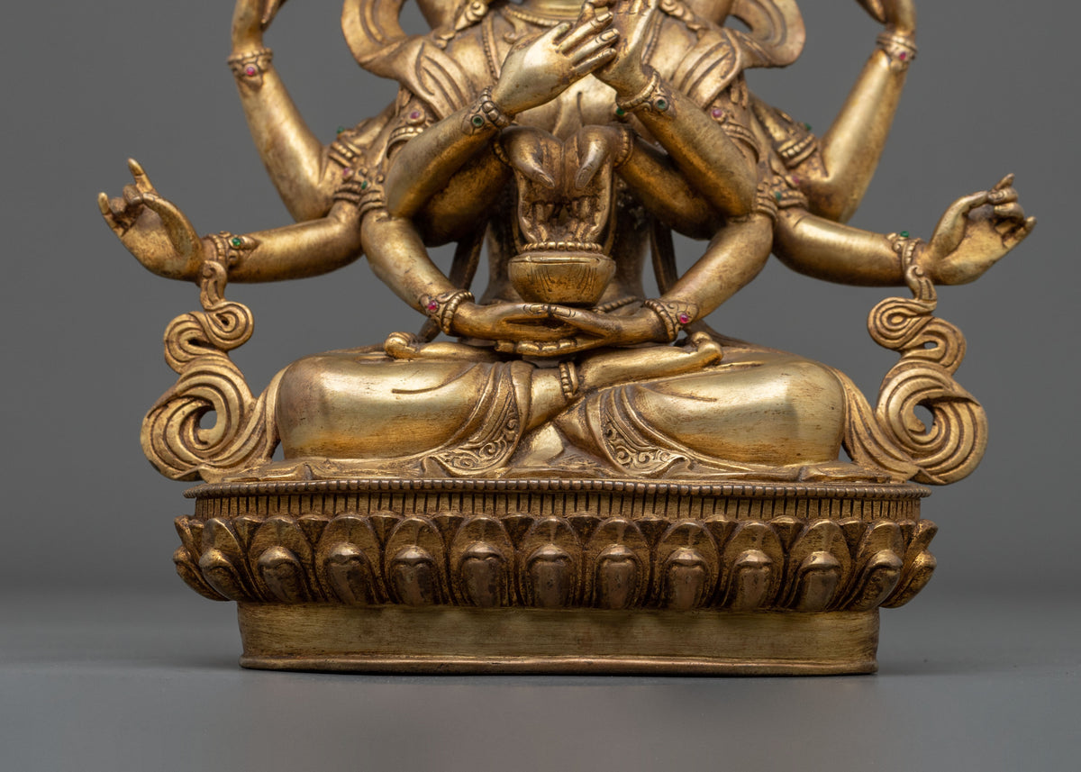 Namasangati Copper Statue | Serene Craftsmanship