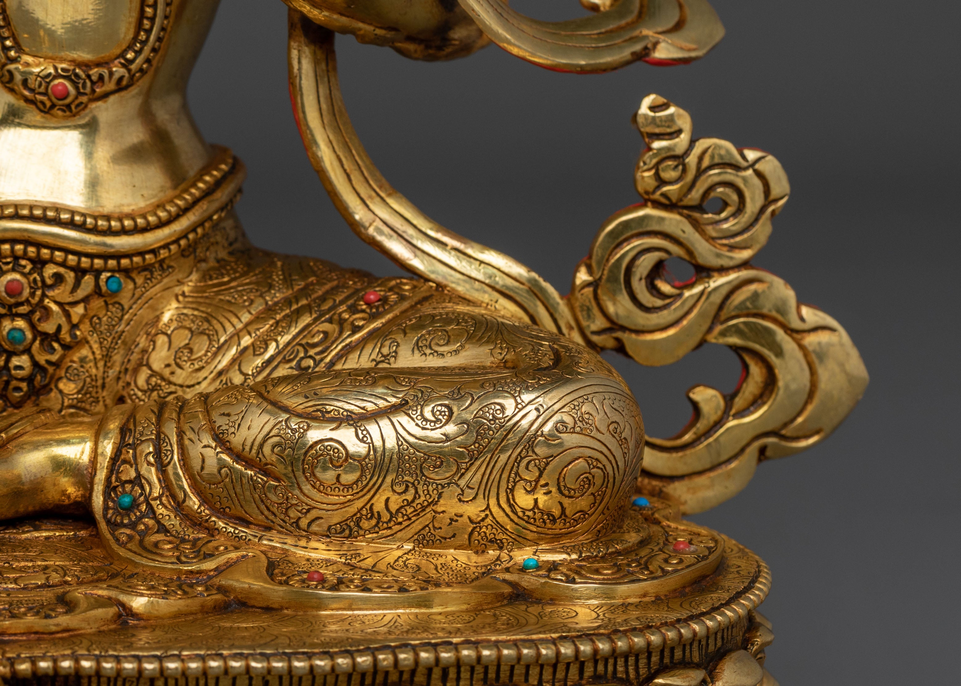 Tibetan Green Tara Statue | Healing Goddess
