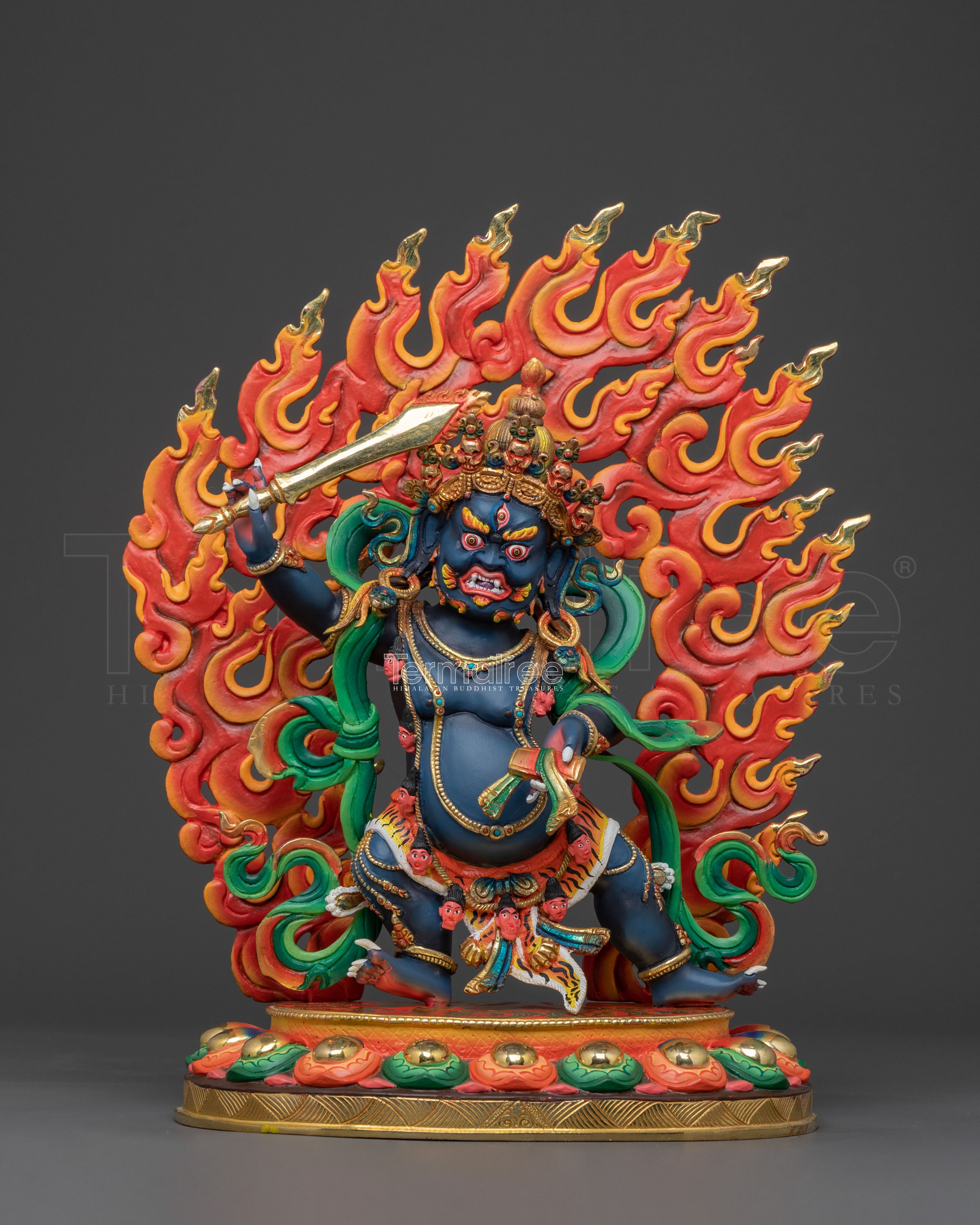 Black Manjushri Statue 
