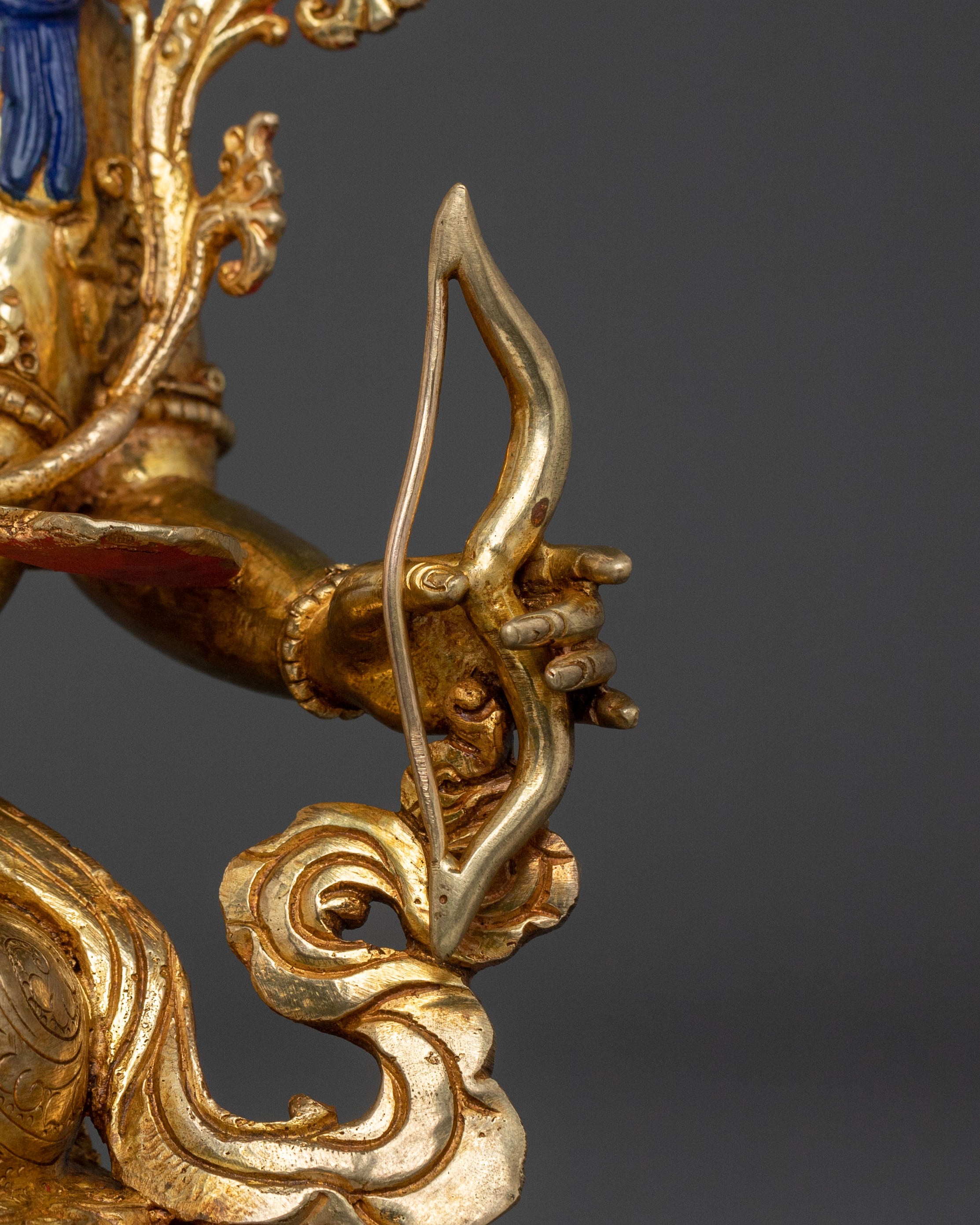 Handmade Maha Manjushri Statue | Bodhisattva of Wisdom