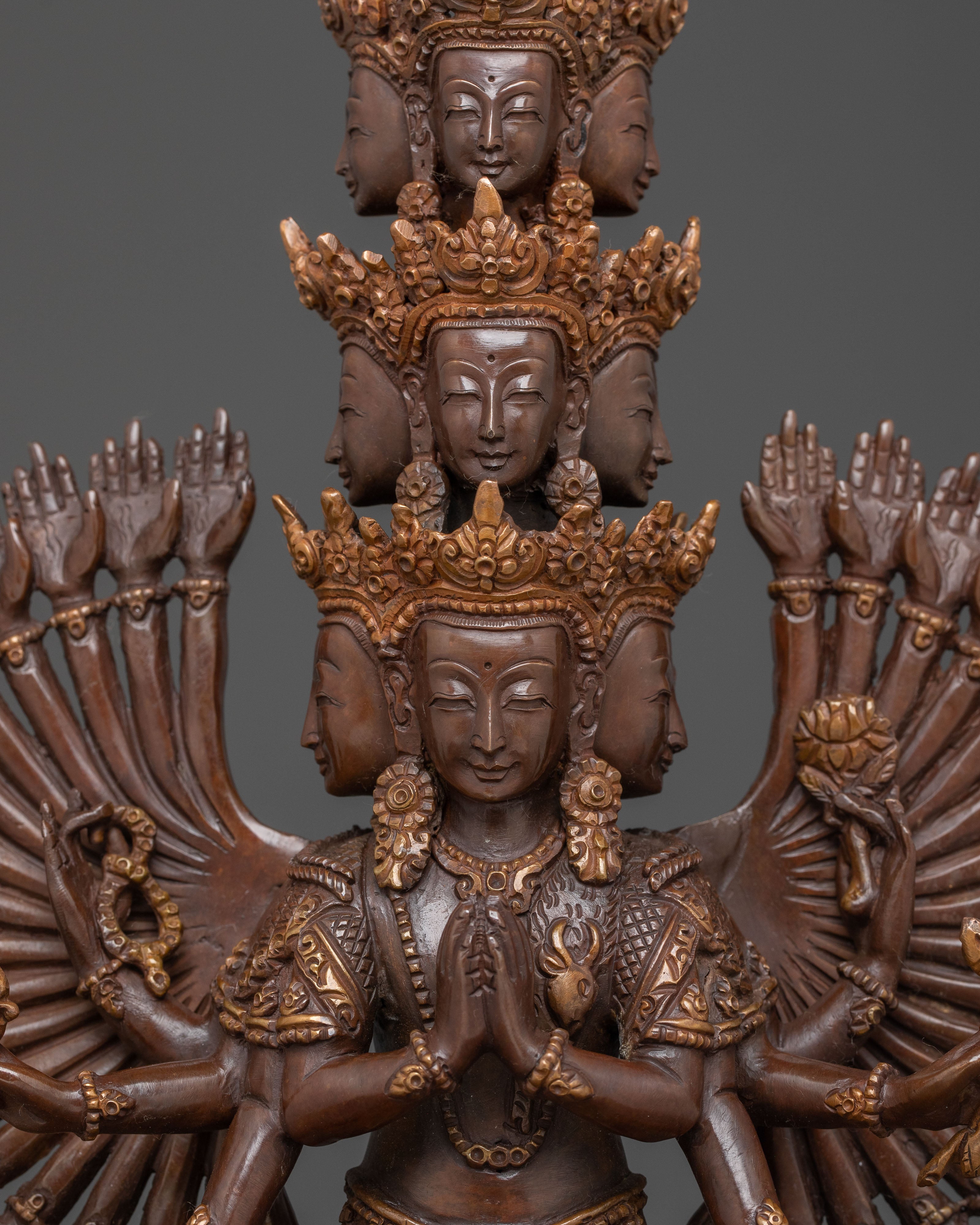 1000 Armed Chenrezig Statue | Compassion Figure