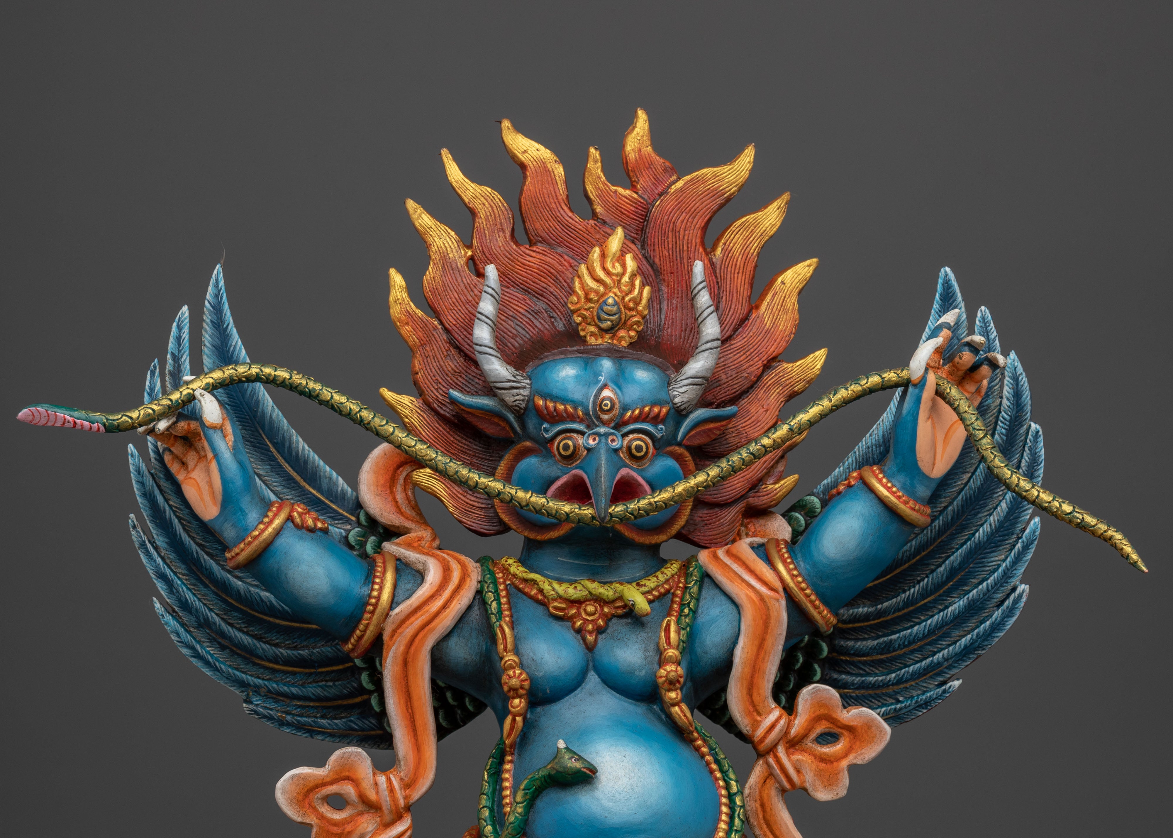 Handcrafted Garuda Sculpture | Divine Protector