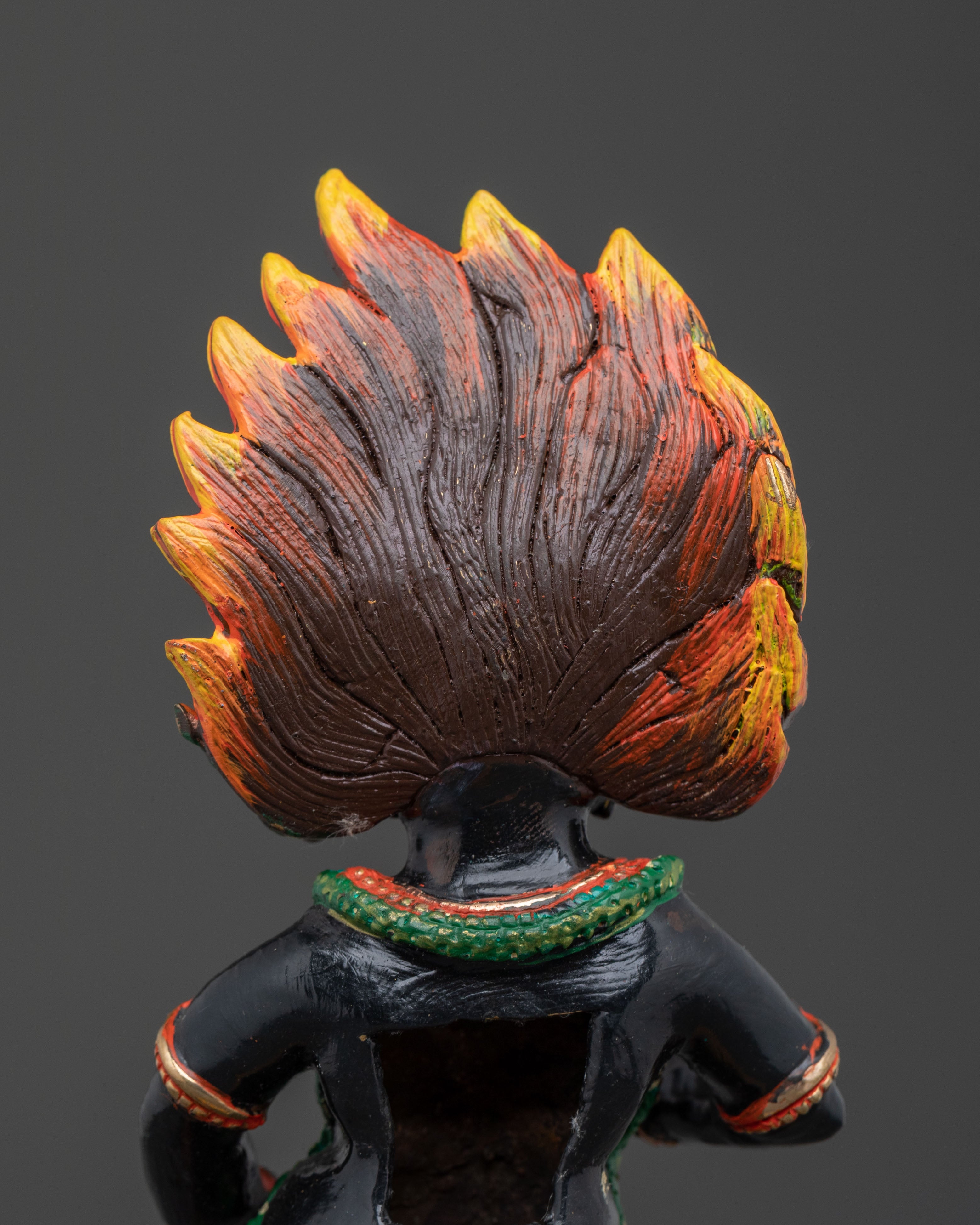 Black Dzambhala Divine Figurine | Wealth Deity of Prosperity