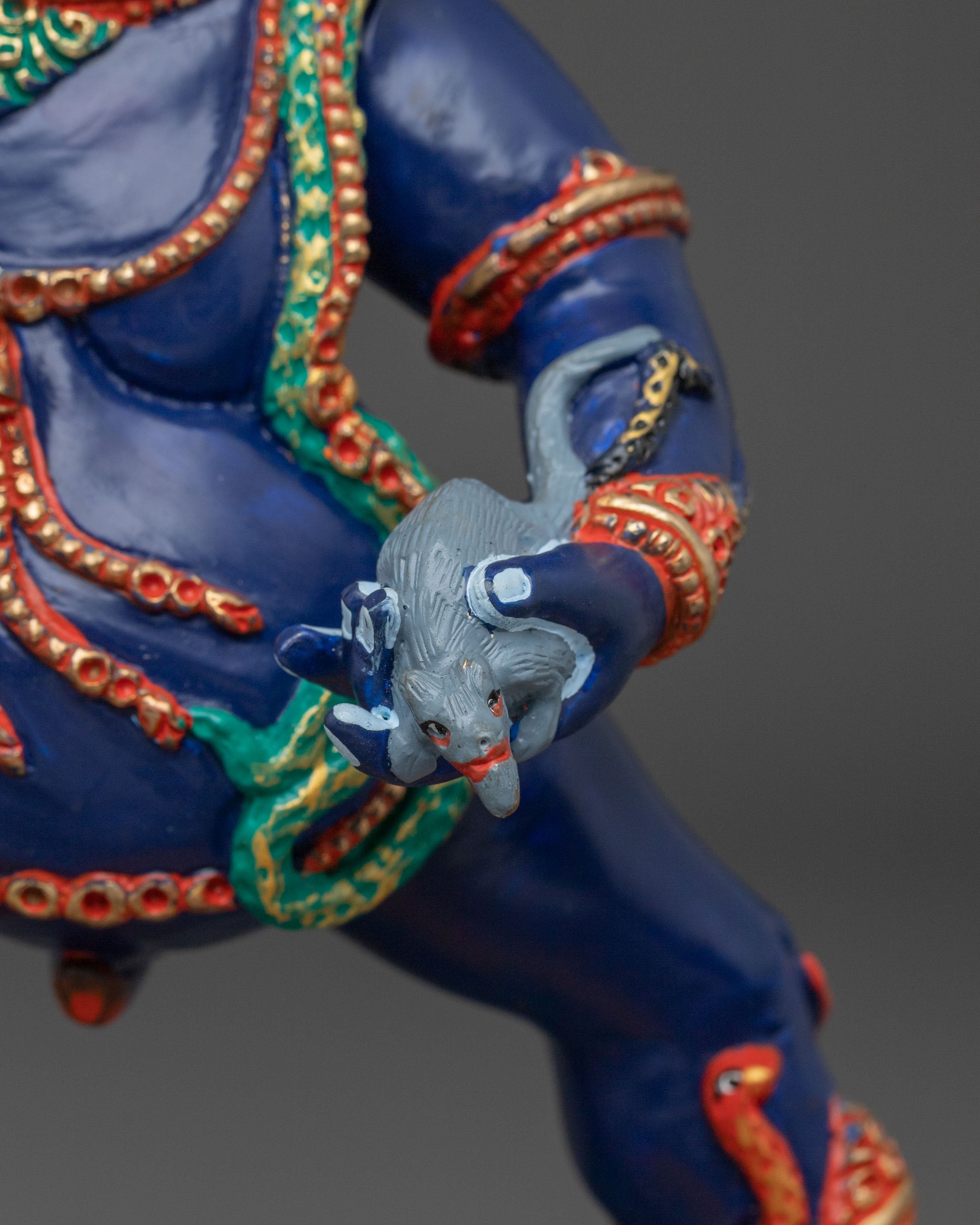 Black Dzambhala Statue  | Tibetan Wealth Deity